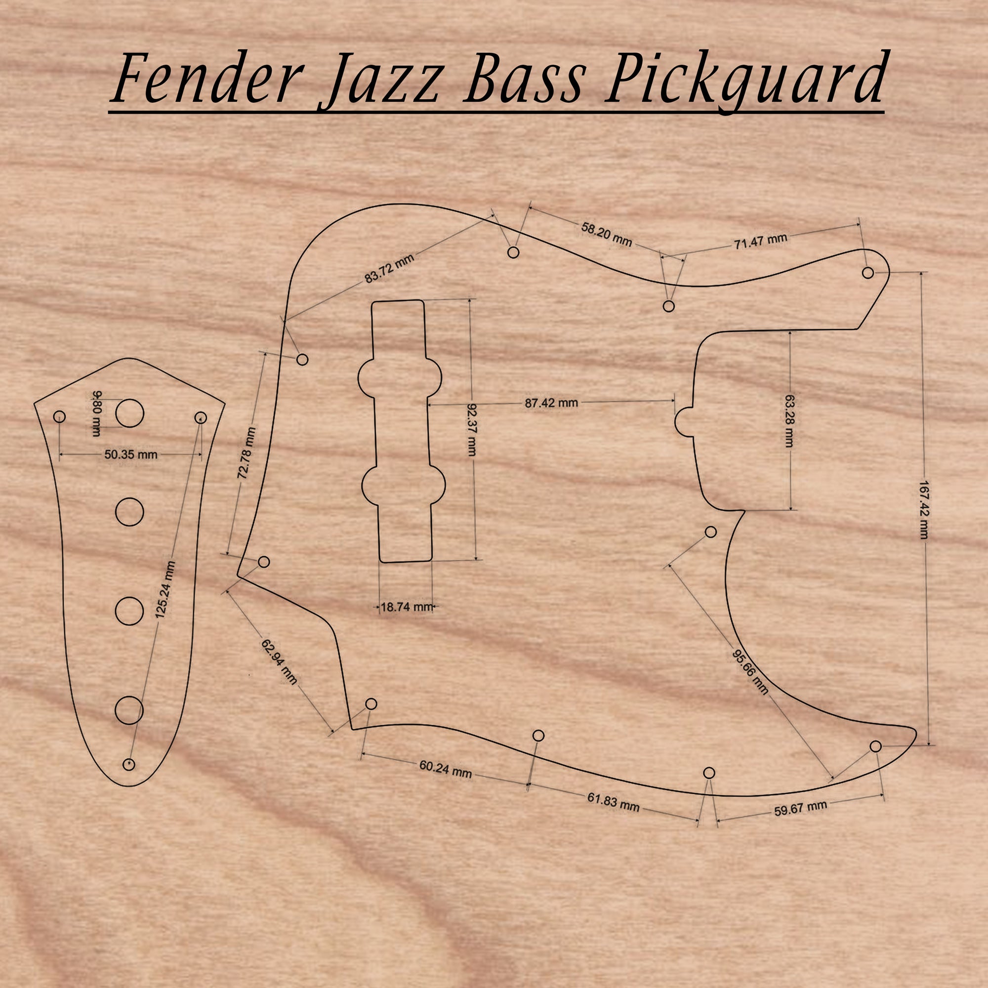 Tie Fighter Star Wars Tremolo-Abdeckung für Stratocaster E-Gitarre
