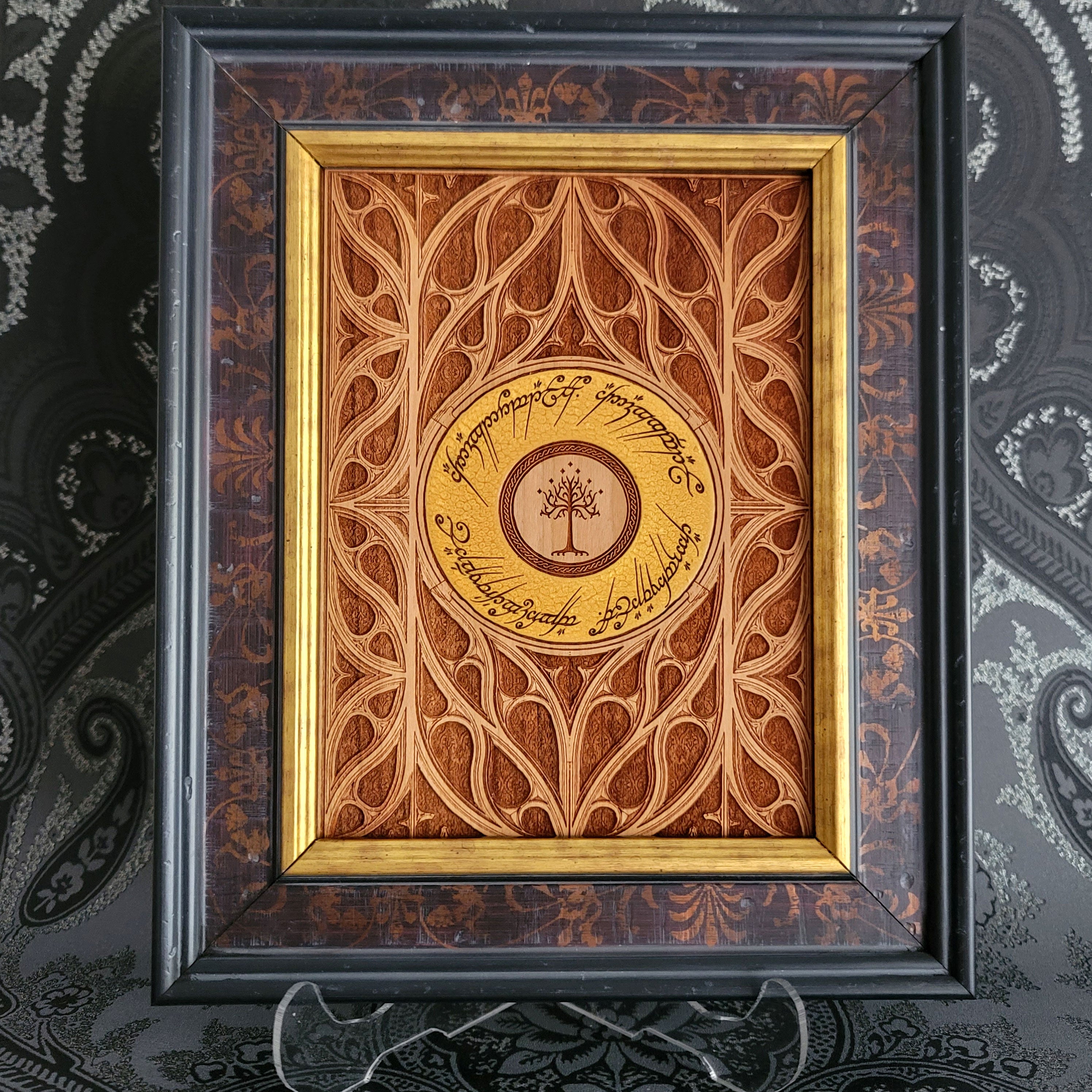 Gothic Window Fantasy Film Symbol - Mini