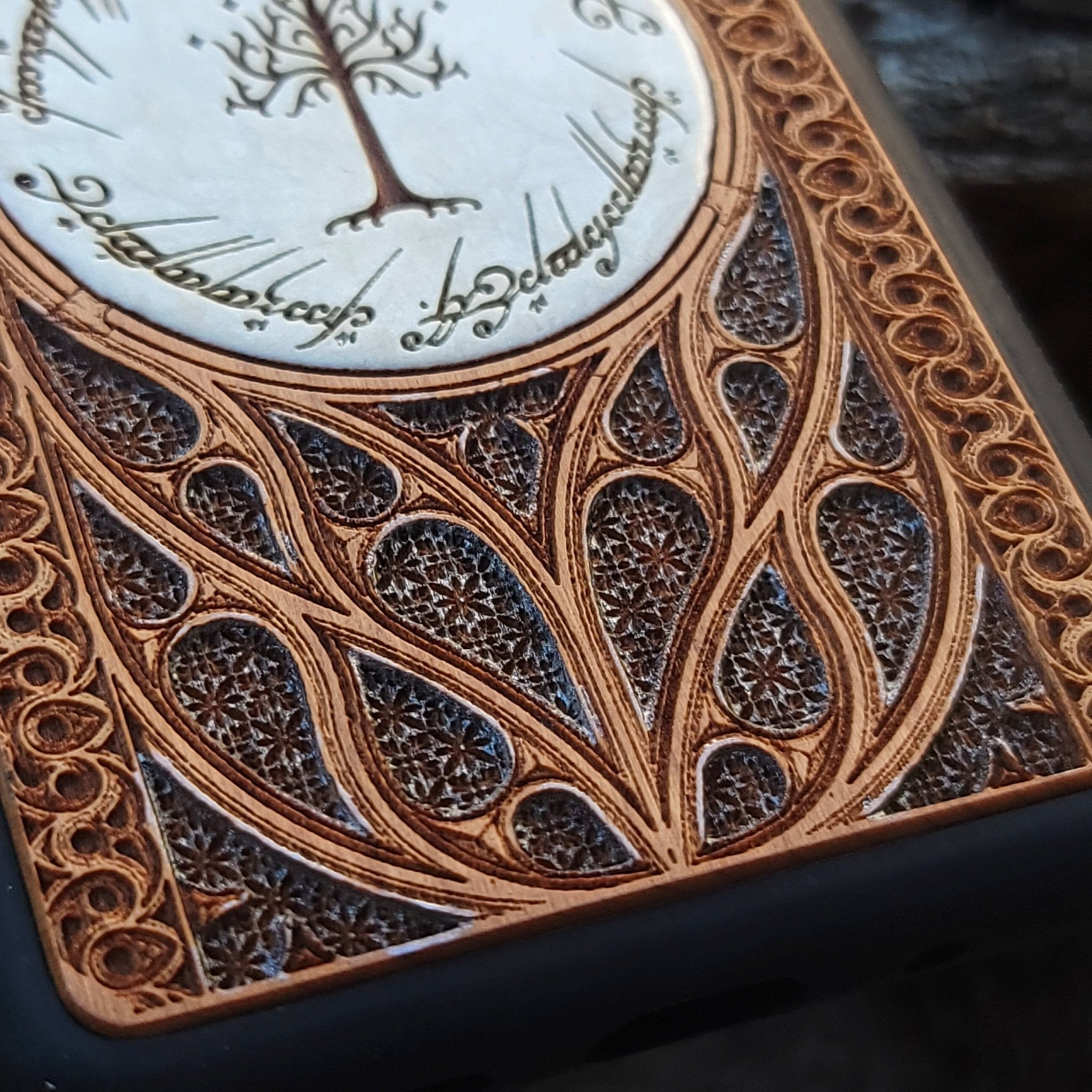 Wooden phone case for iPhone and Samsung Galaxy featuring a runic inscription and Gothic pattern design, laser-engraved for a unique look. Slim, durable, and compatible with iPhone 15, 14, 13, 12, 11 Pro Max Mini, and Samsung Galaxy S24, S23, S22, S21, S20 Ultra, Plus, Note 20. Order now for a stylish and functional phone upgrade!