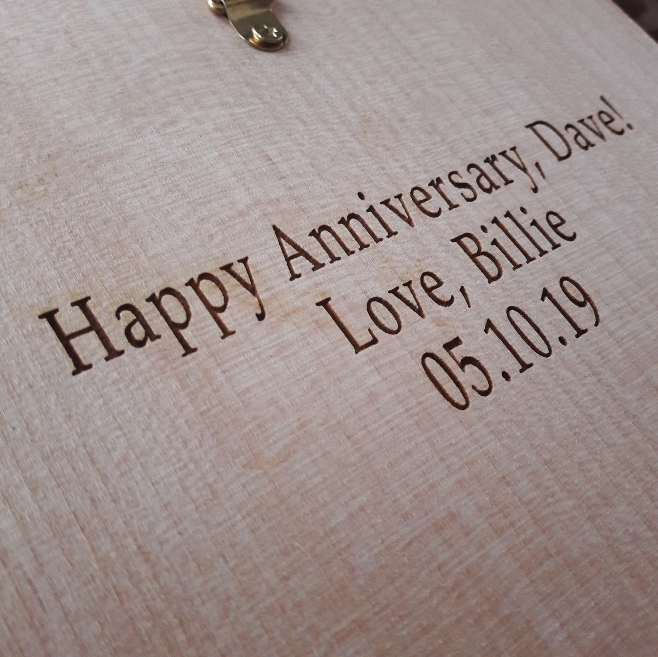 Ouija Tablet stained and gold filled - Medium