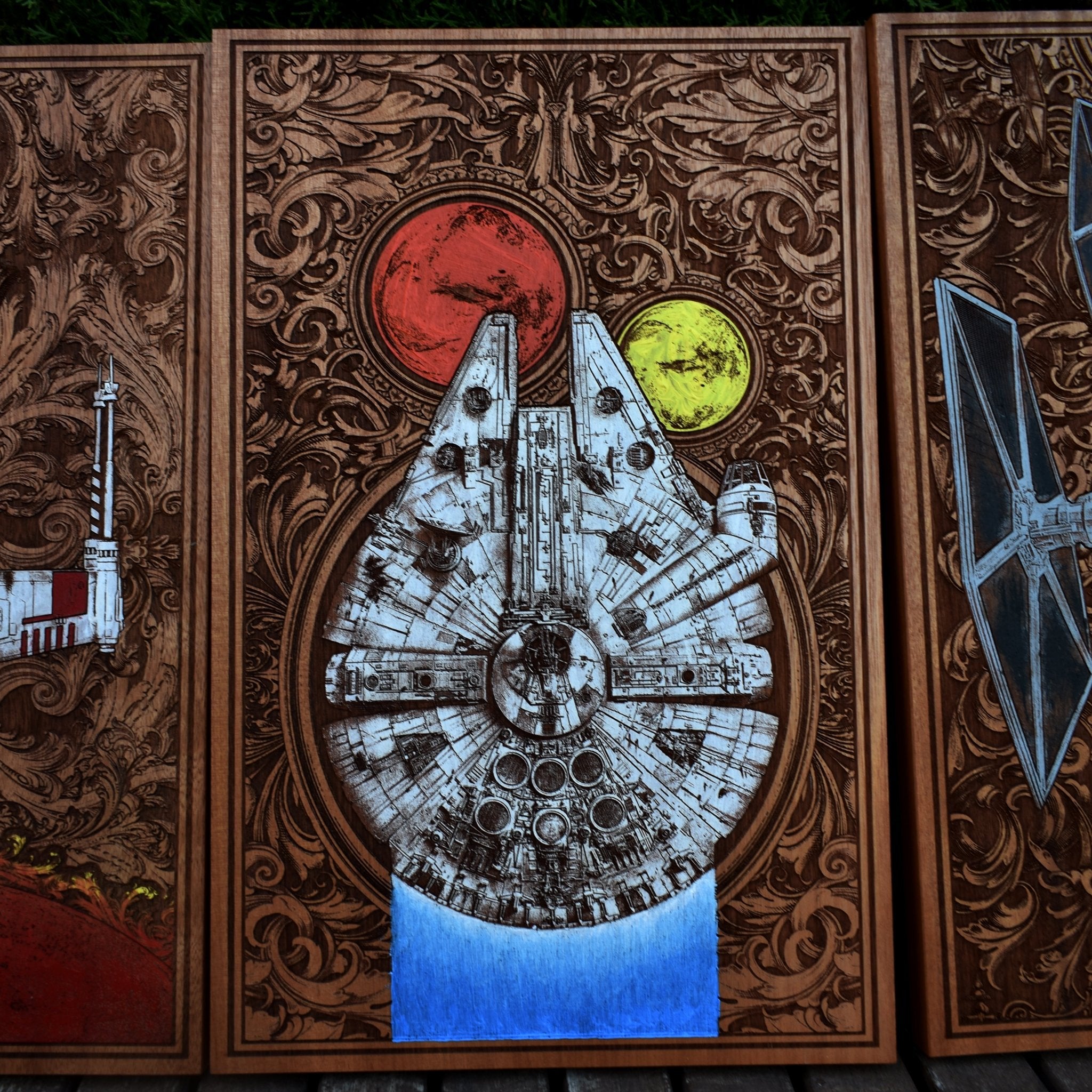Naves espaciales intergalácticas de Star Wars II - Edición tríptico