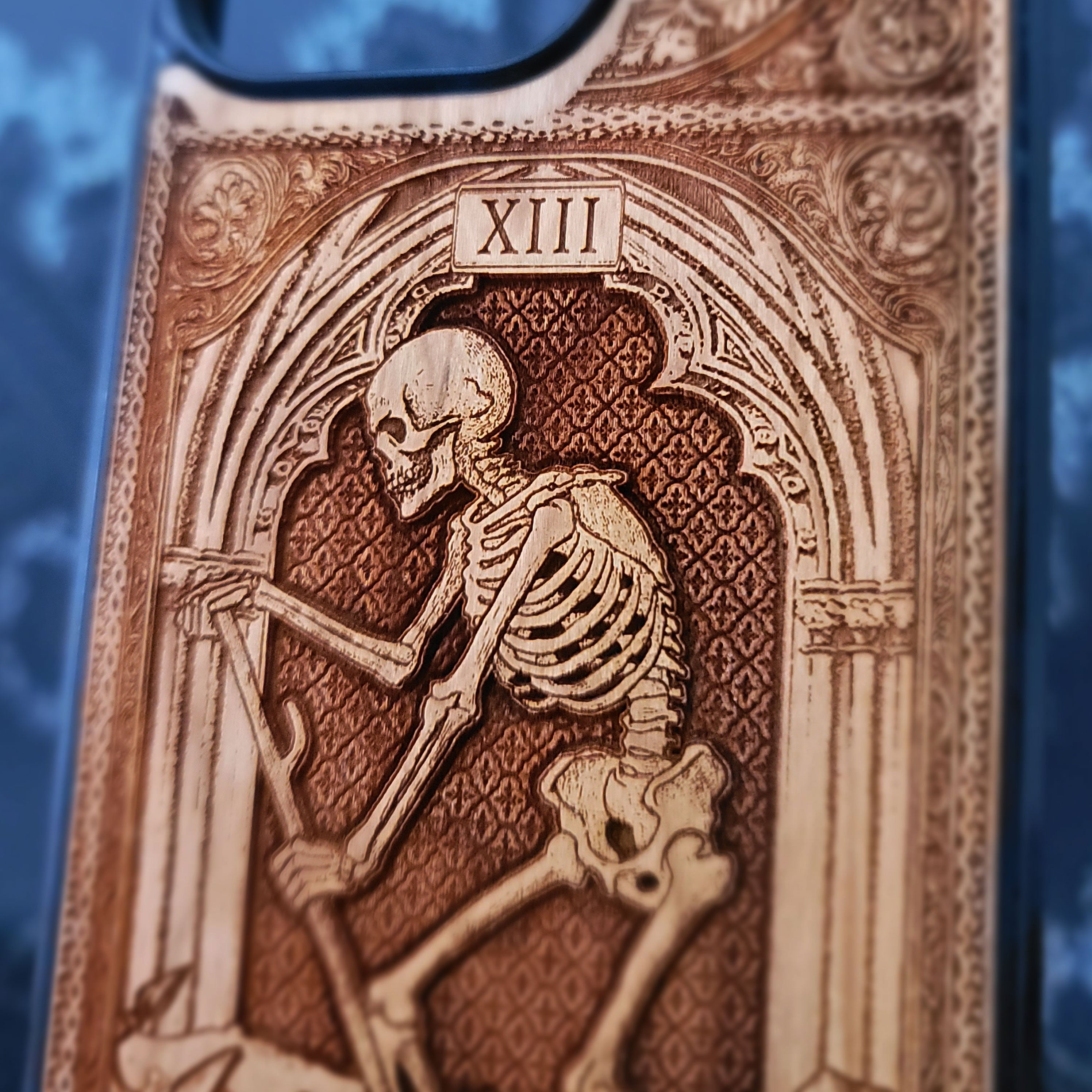 Die Todes-Tarotkarte Handyhülle