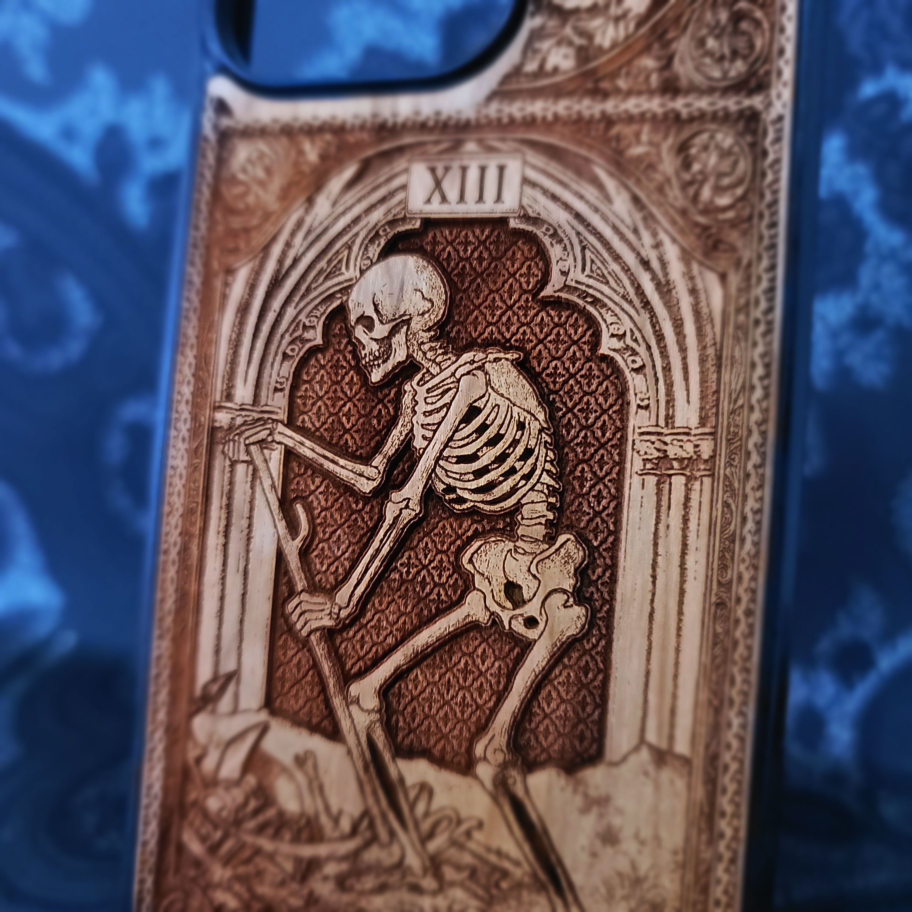 Die Todes-Tarotkarte Handyhülle