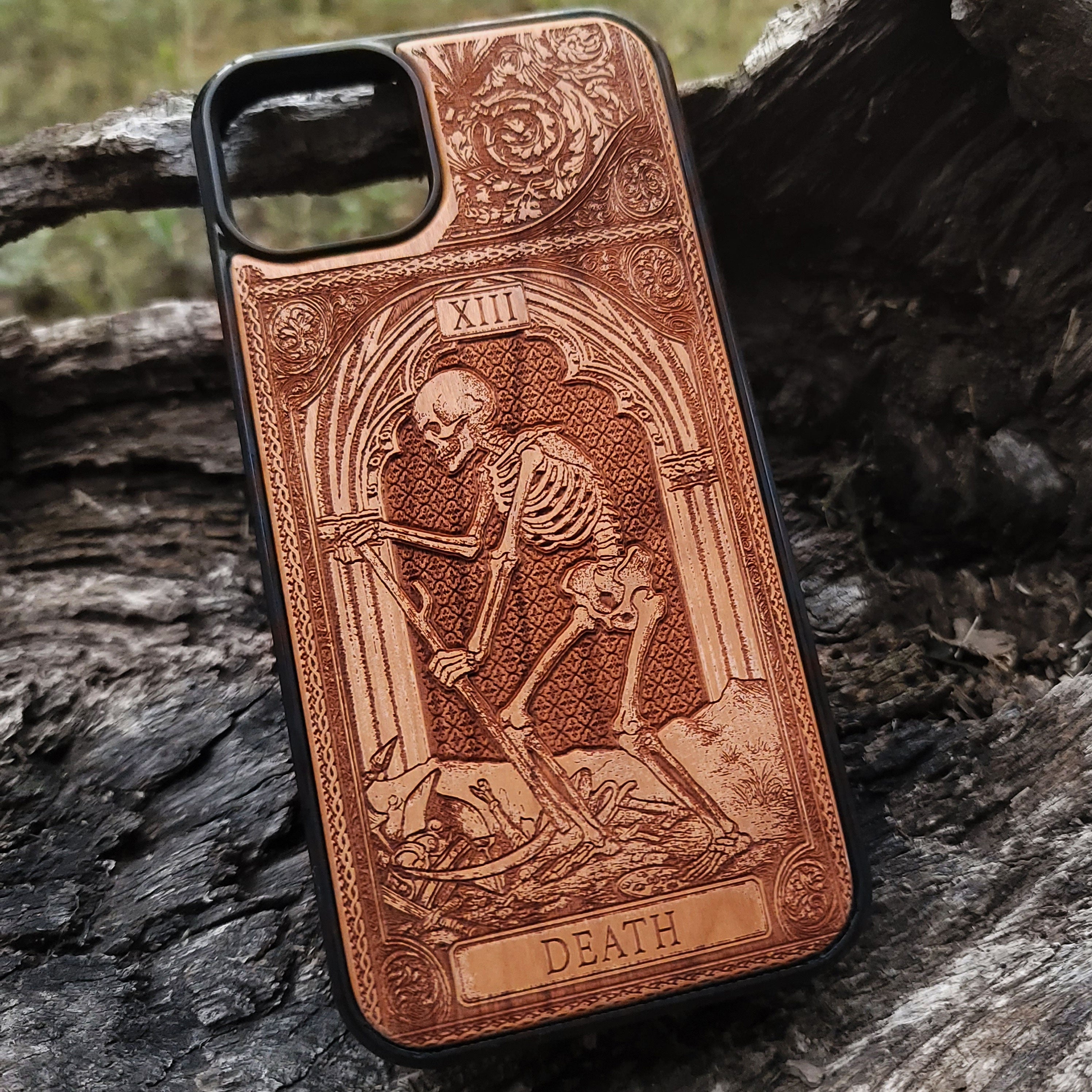The Death Tarot Card Phone Case