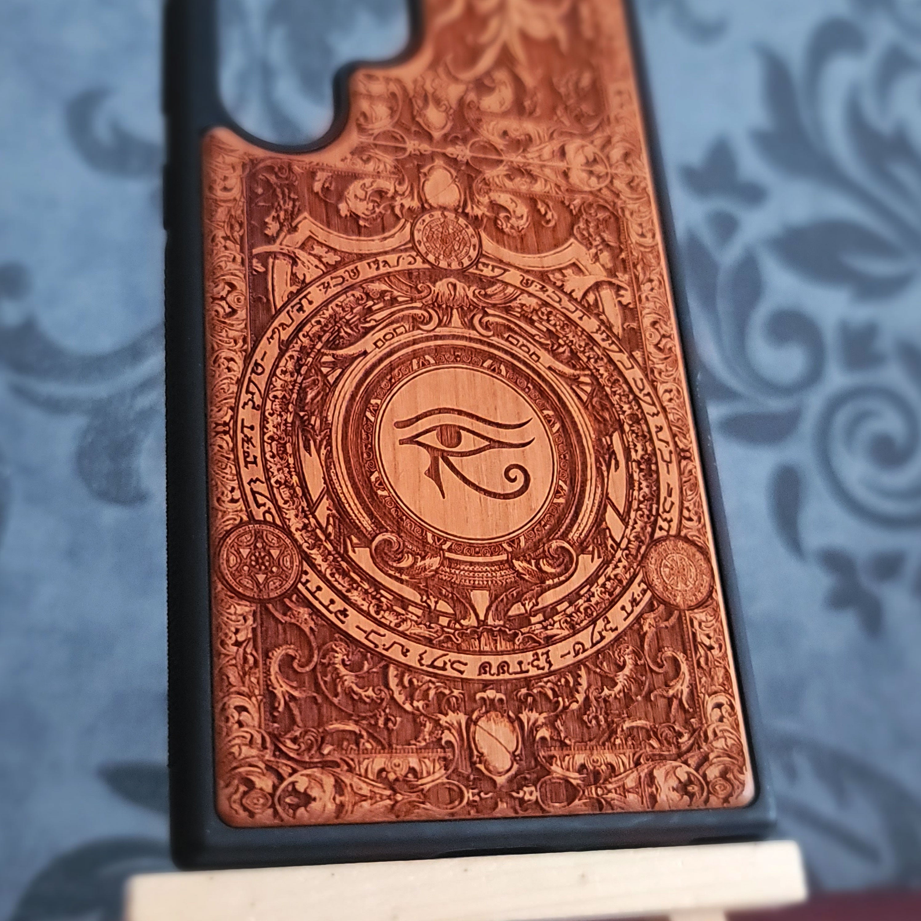 Eye of Horus - Wood Phone Case