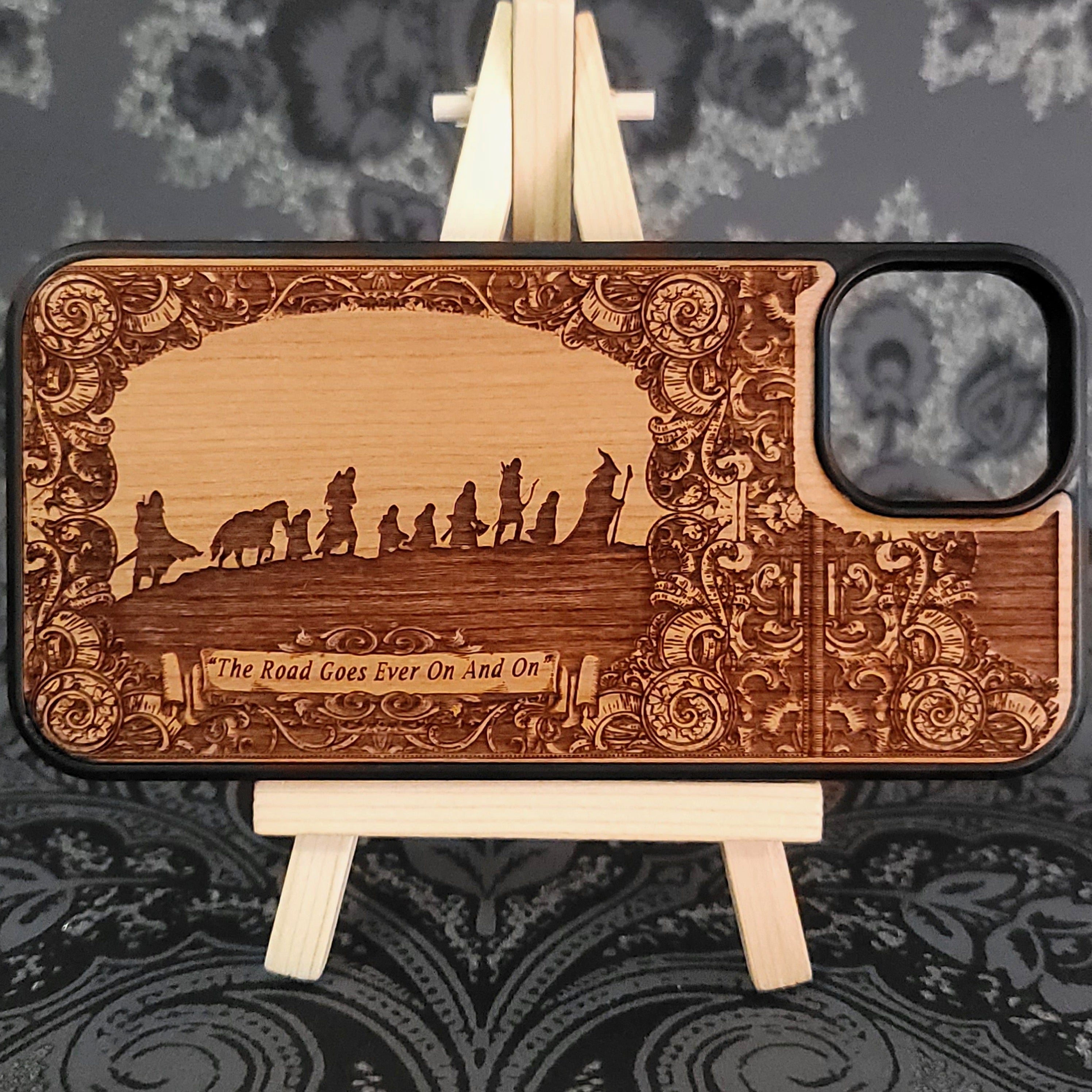 Handyhülle aus Holz – Individuelles Symboldesign X