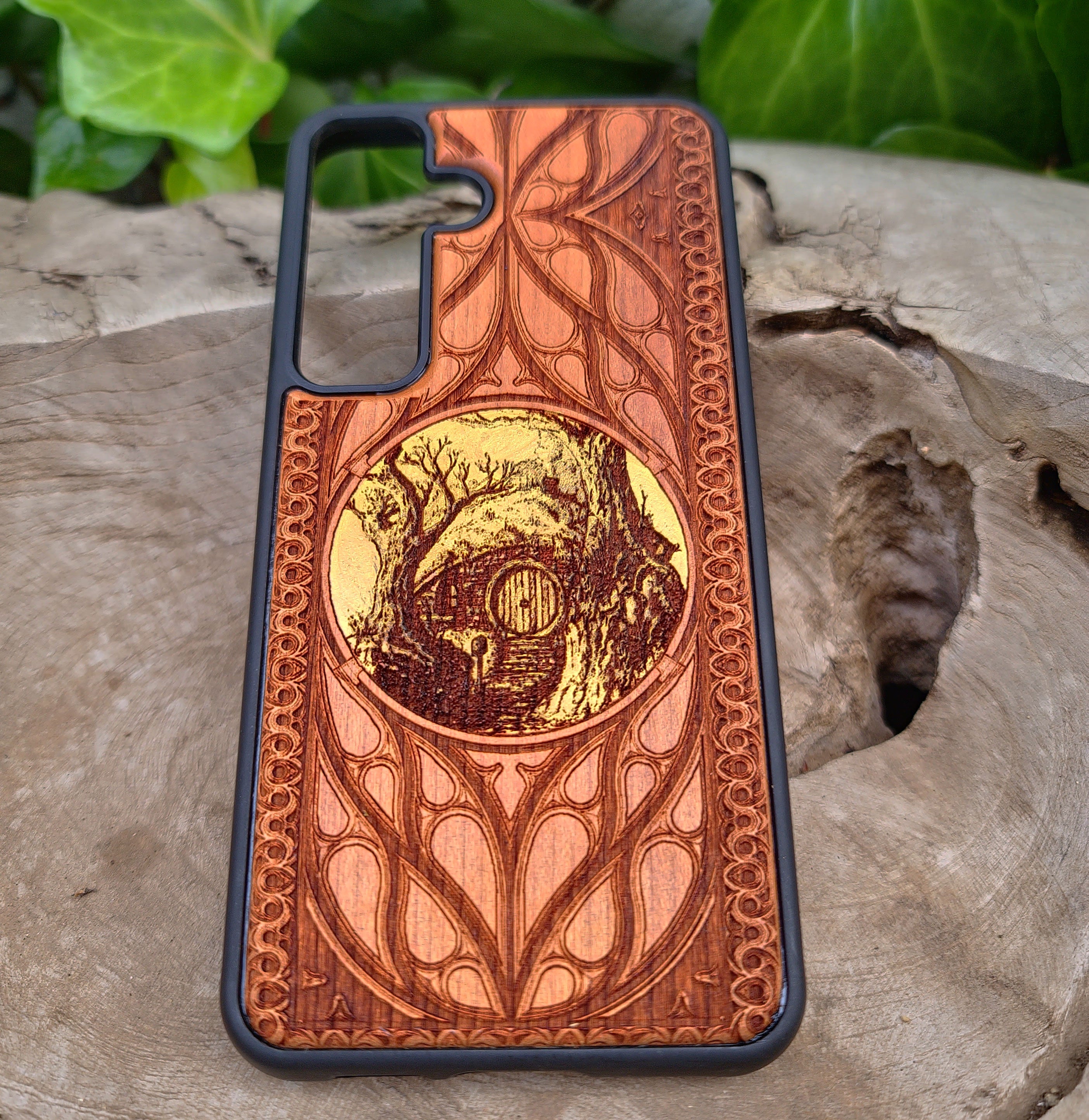 Fantasy Movie - Wood Phone Case - Hand Painted