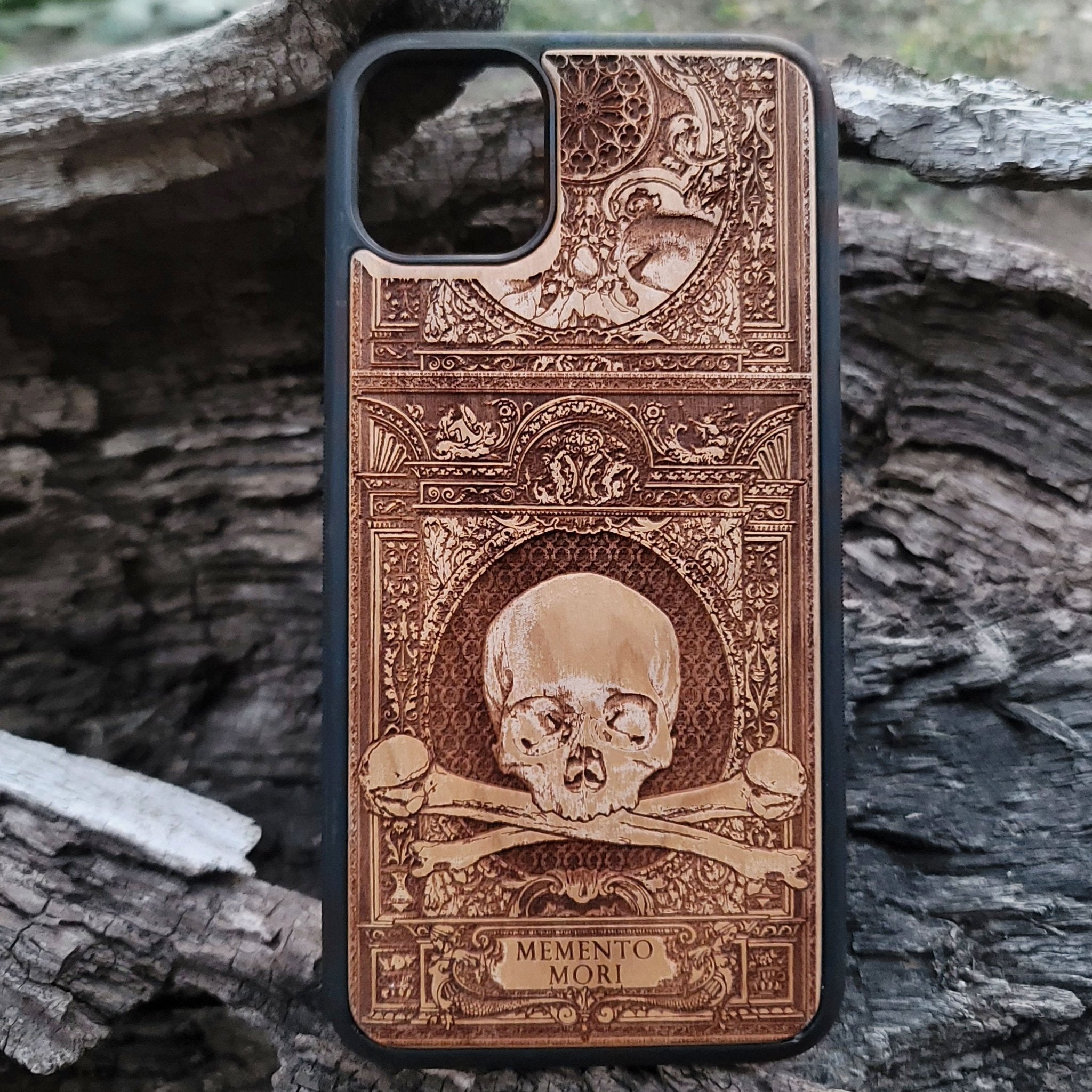 Memento Mori II Wooden Phone Case for iPhone & Galaxy Memento Mori II Wooden Phone Case for iPhone & Galaxy