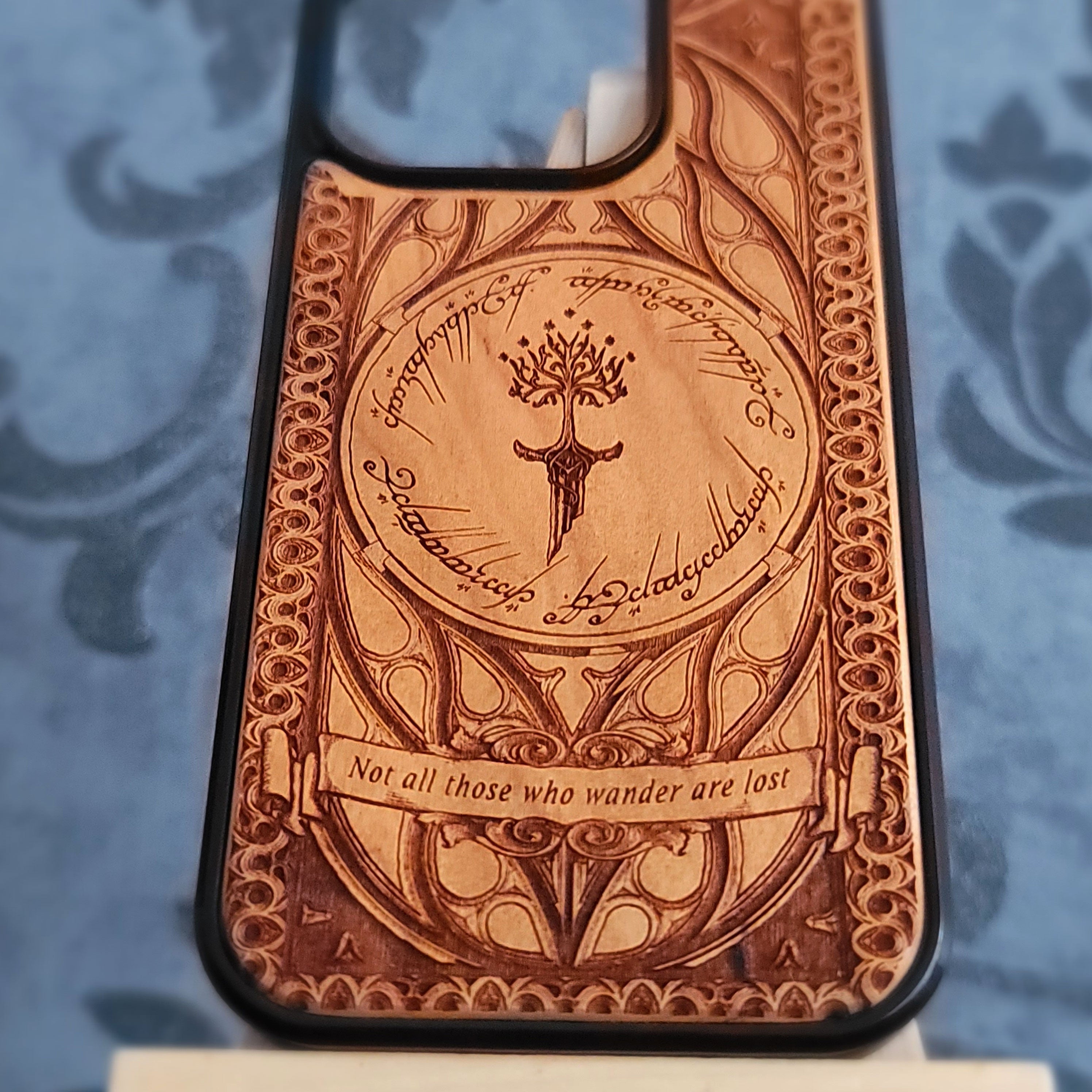 LOTR Wood Phone Case