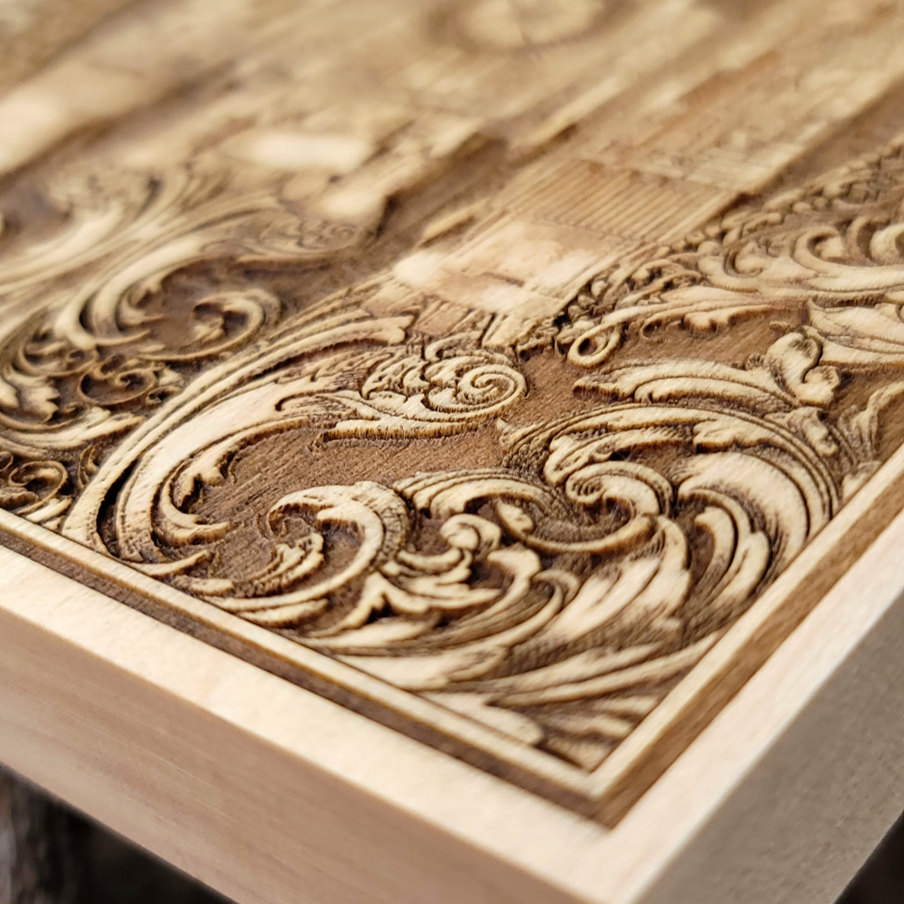 Handmade Nostromo ship wooden wall plaque – perfect gift for space lovers.