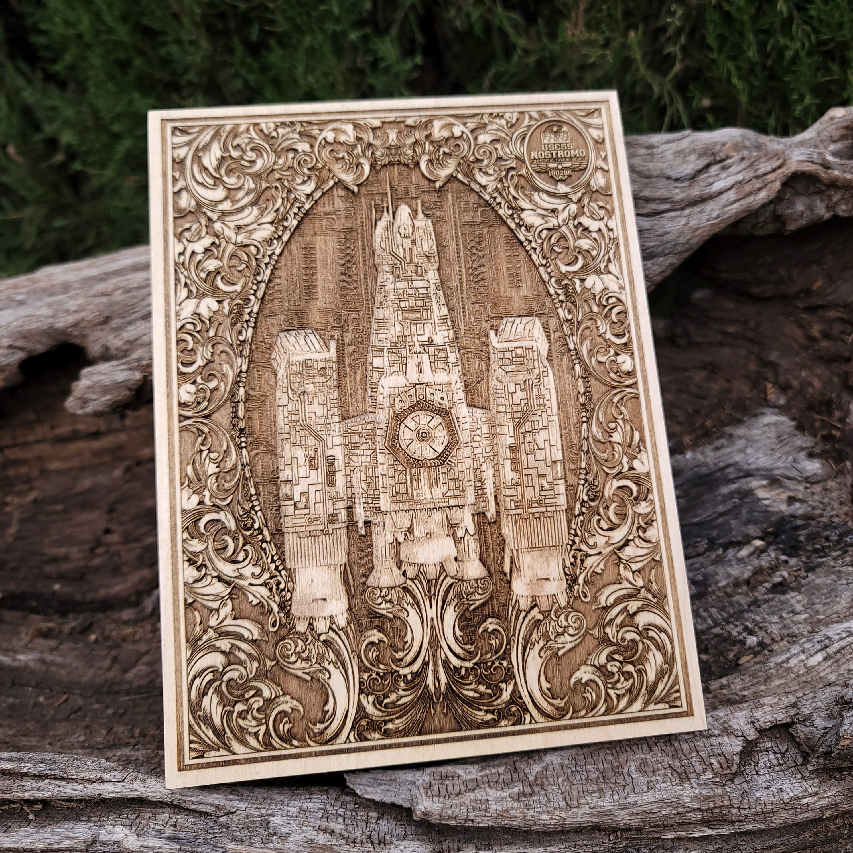 Intergalactic Ship XIII Nostromo Alien - Mini