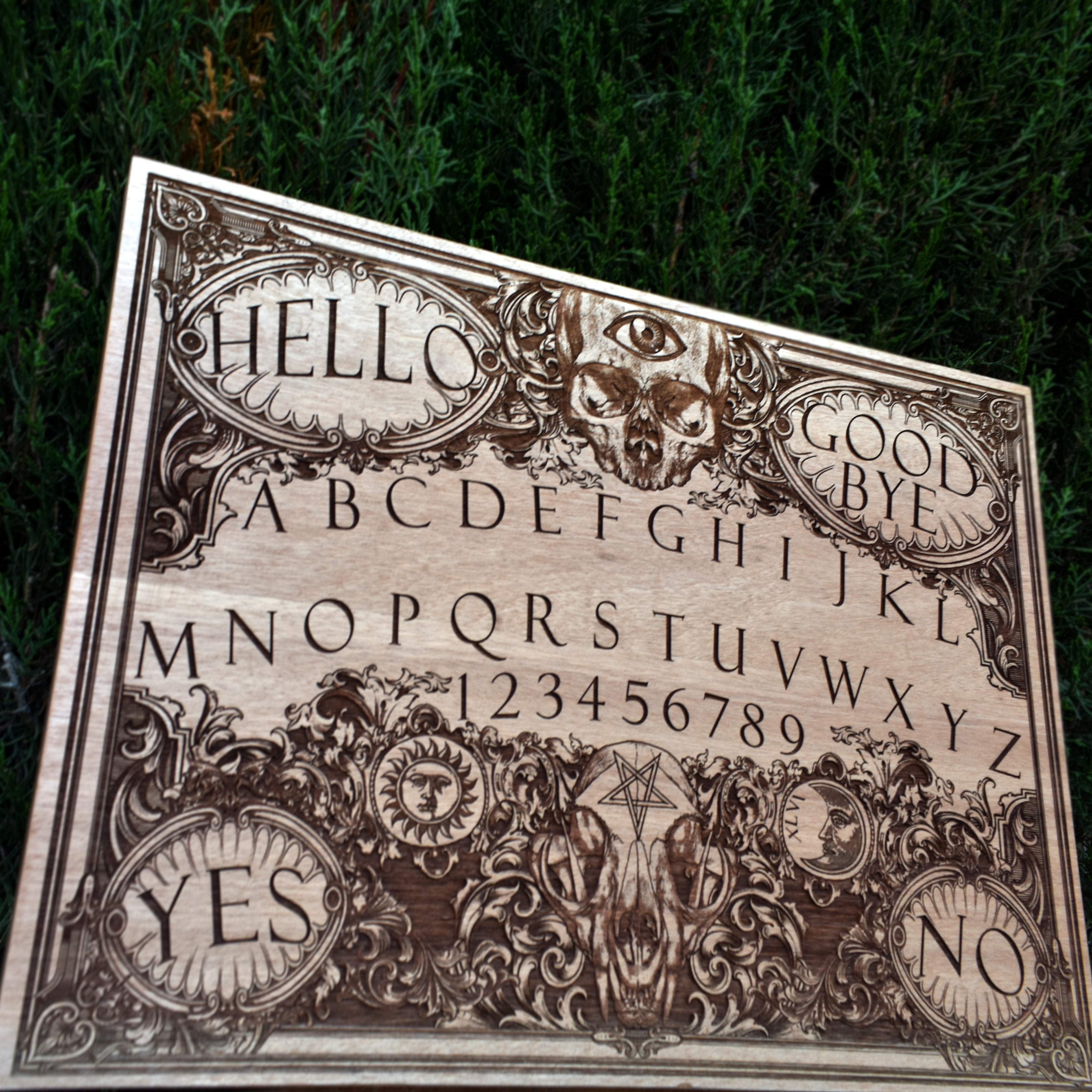 Ouija Board - Large Cedar Wood