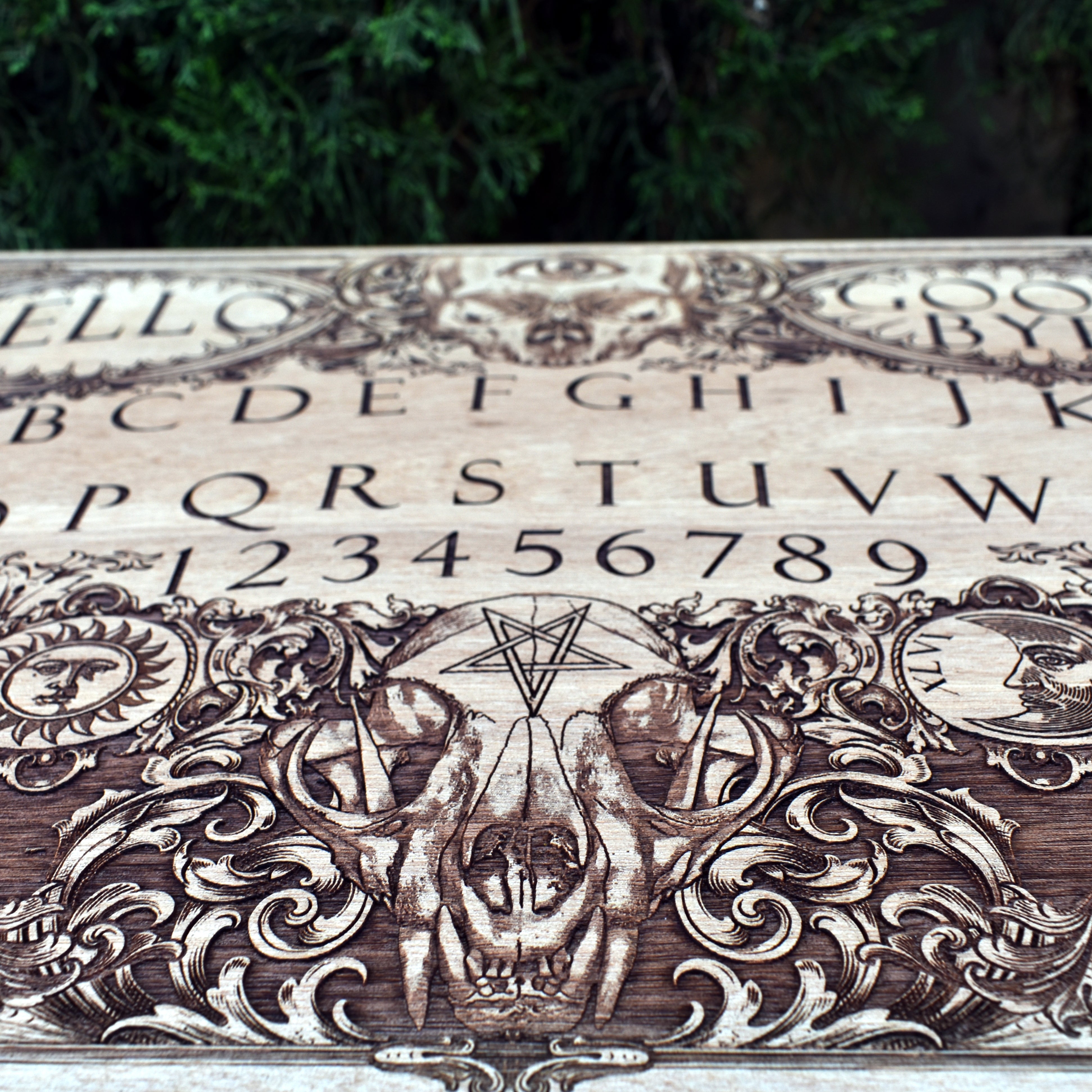 Ouija Board - Large Cedar Wood