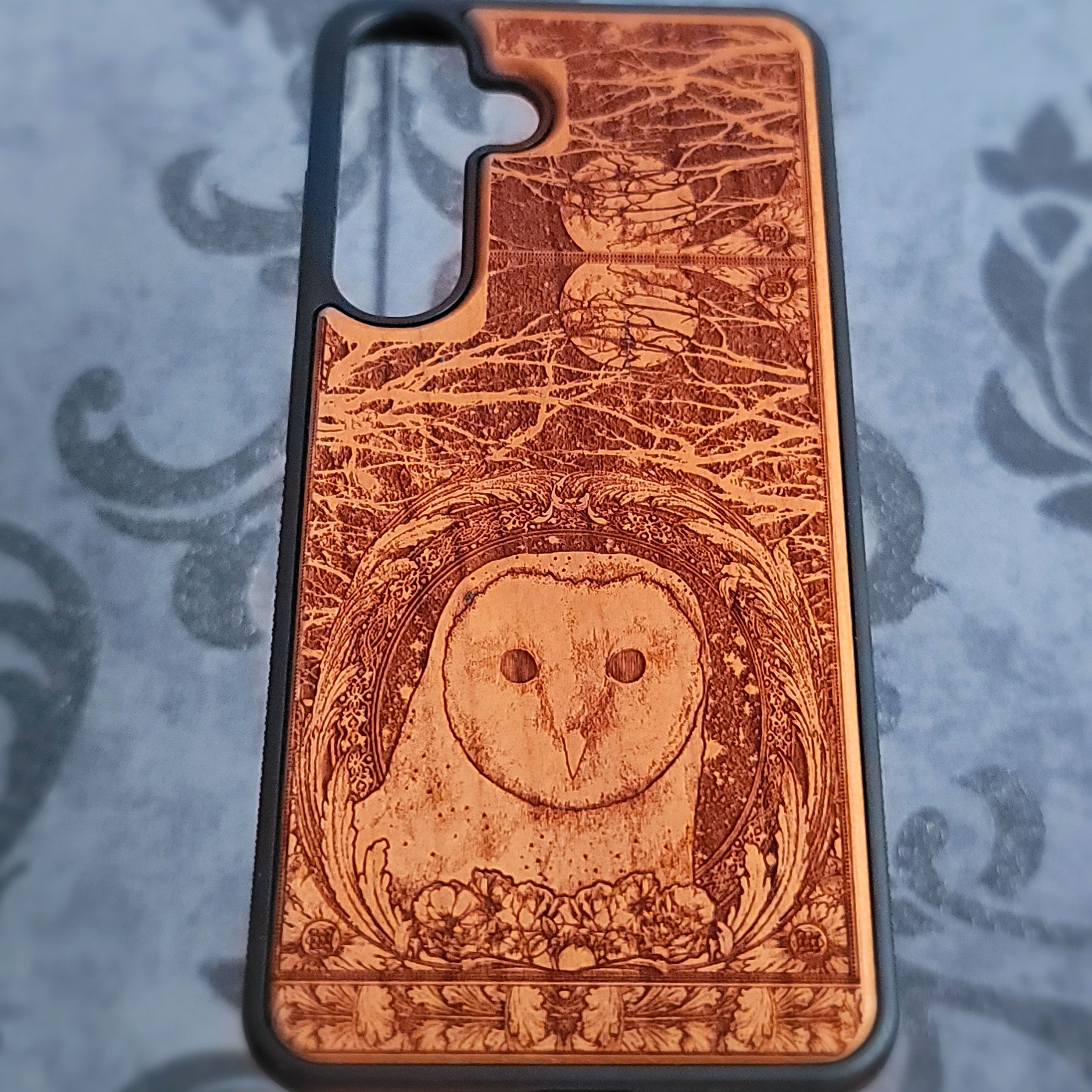 The Owl Wood Phone Case