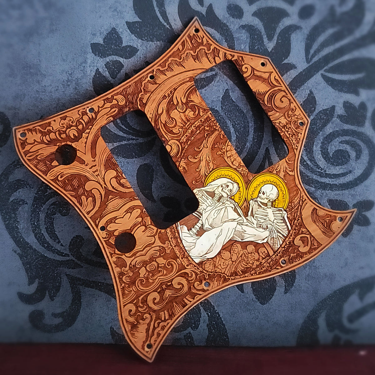 Gibson SG Wood Pickguard - Souls Hand Painted