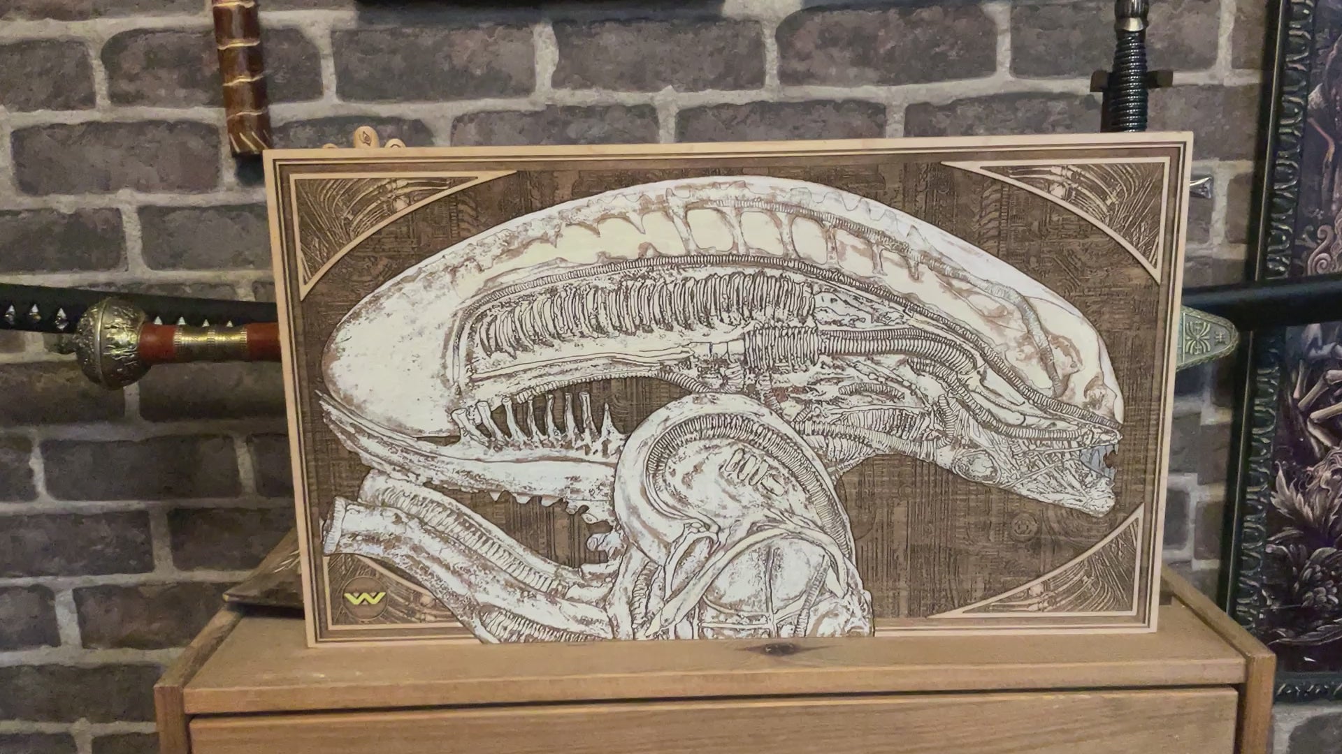ALIEN Kopf - Limitierte Auflage (25) Extra Groß