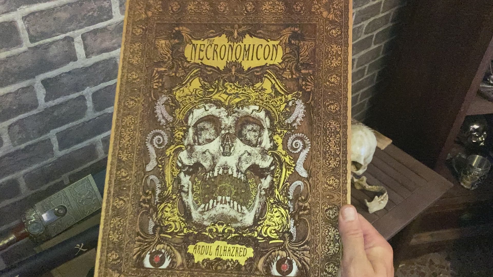 The Necronomicon - Cedar Wood - Large