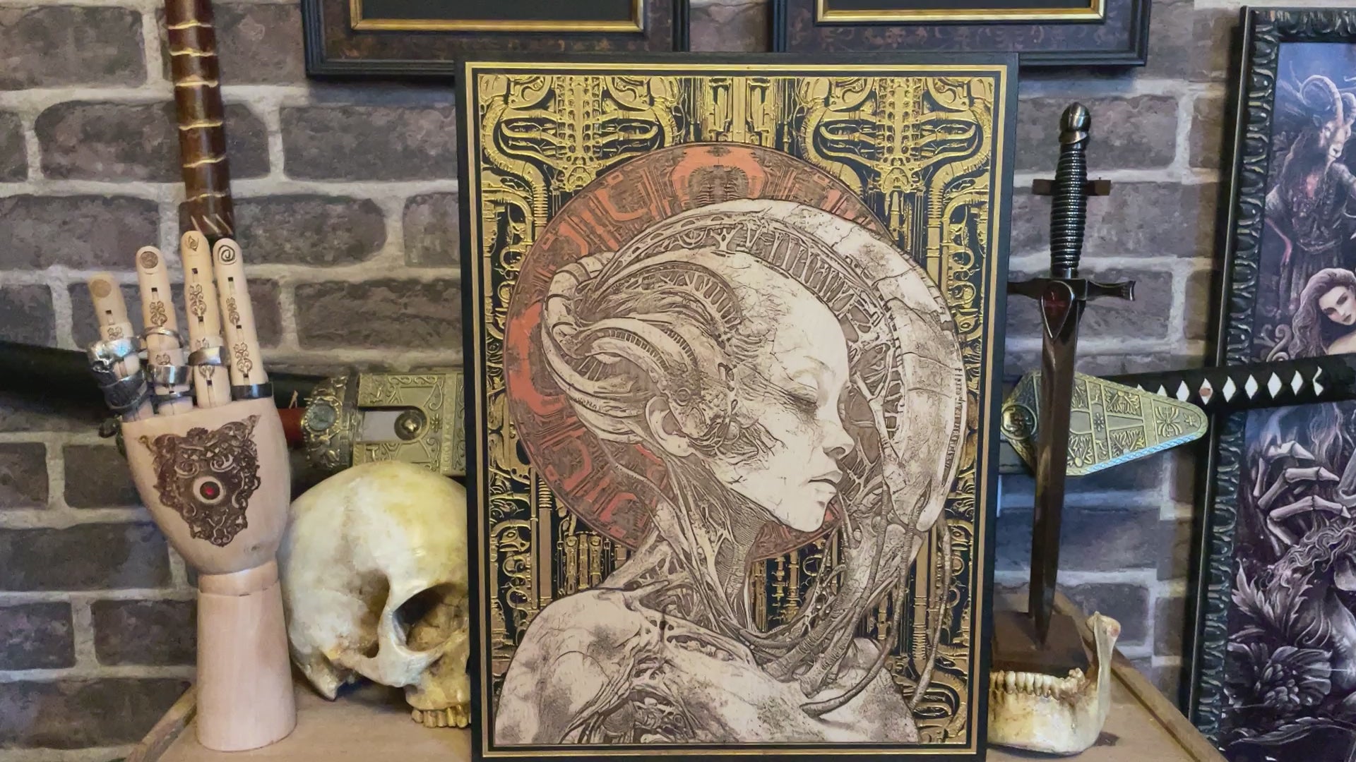 Replicant - Large Black Paint - Limited Edition