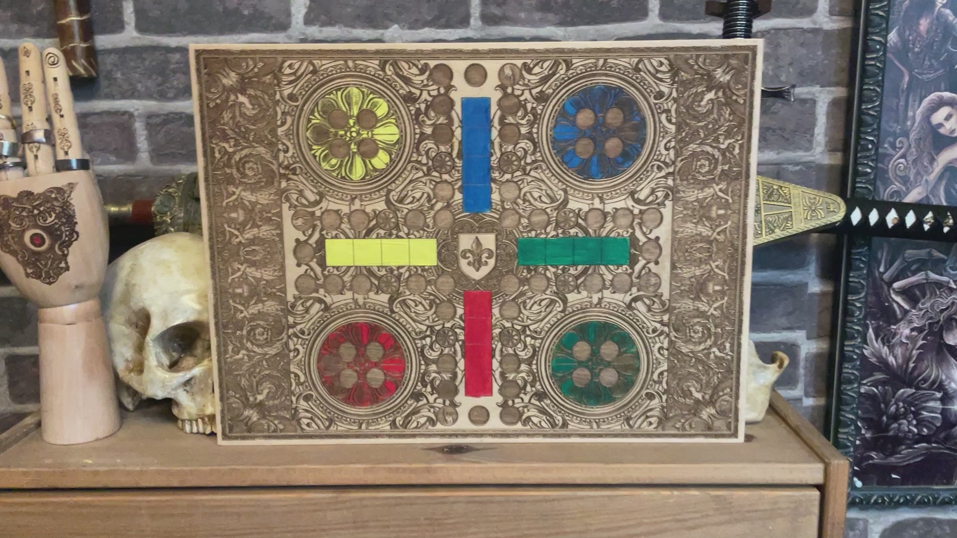 Ludo Board Game - A3 Large Size