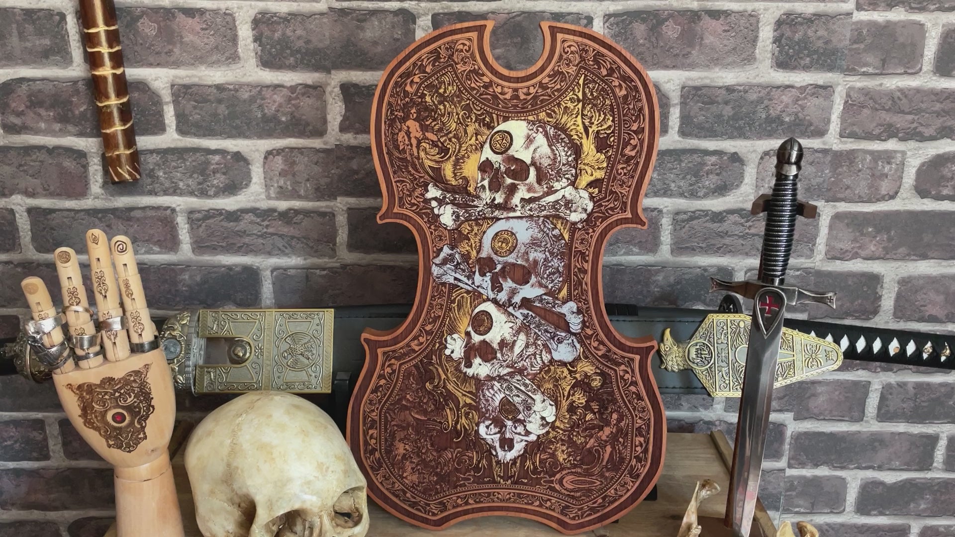 Skull Trophies - Violin - Limited Edition