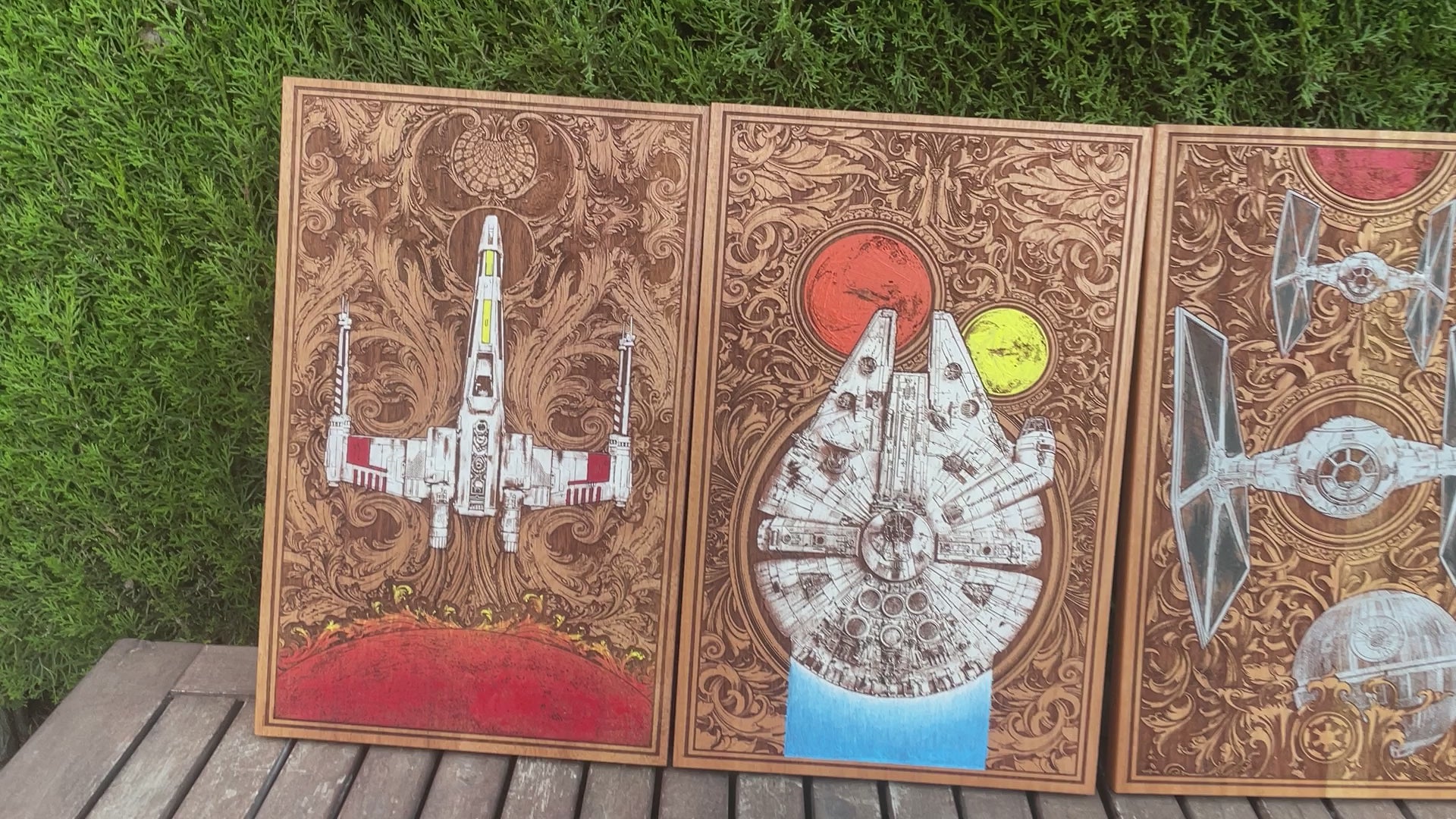 Naves espaciales intergalácticas de Star Wars II - Edición tríptico