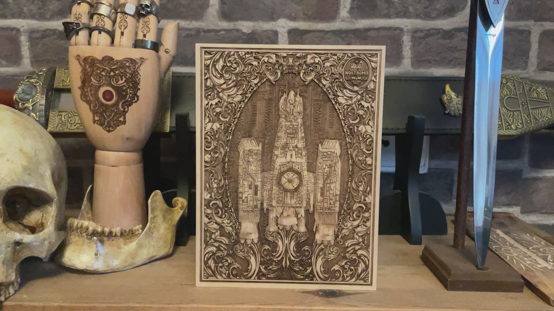 Intergalactic Ship XIII Nostromo Alien - Mini