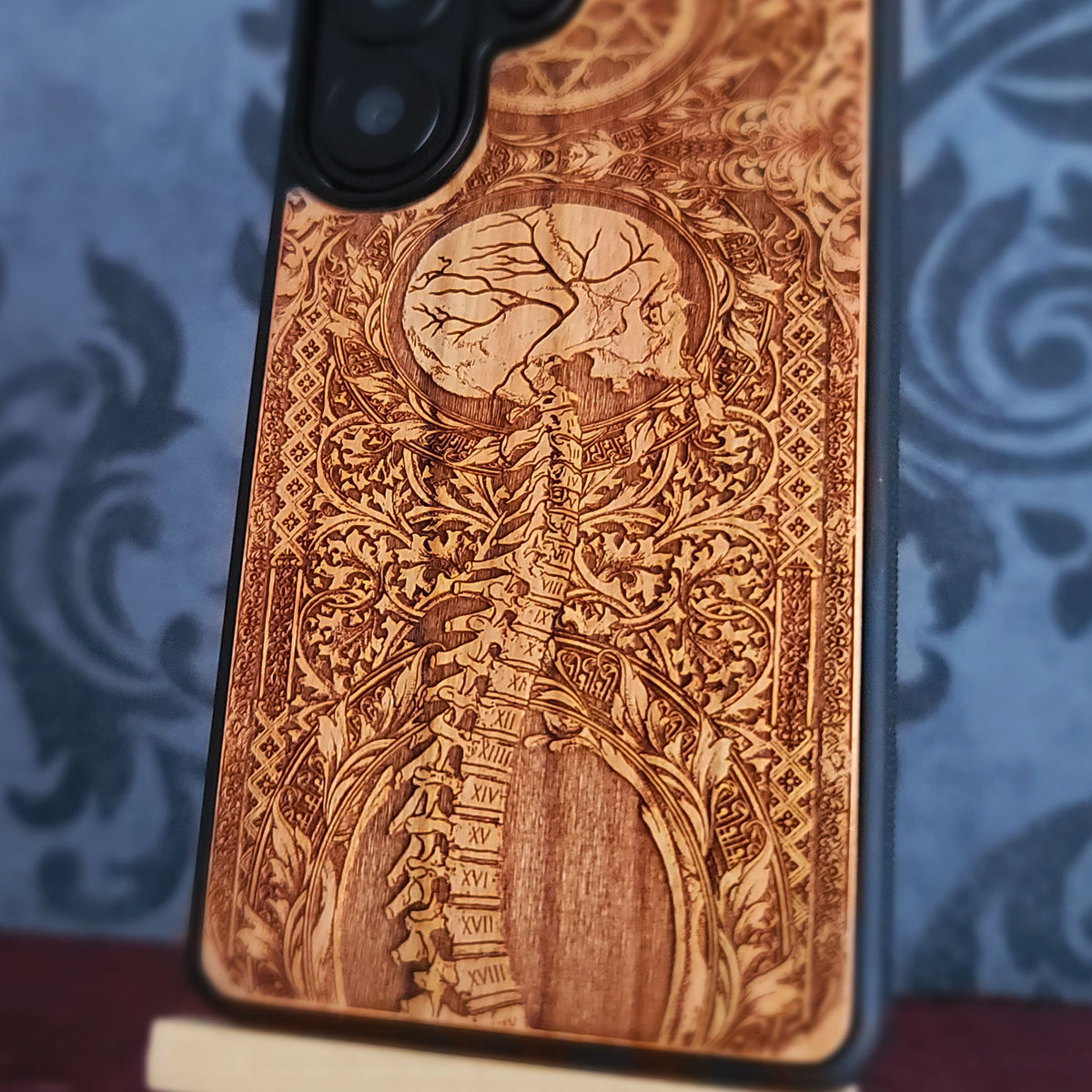 Spine - Wood Phone Case