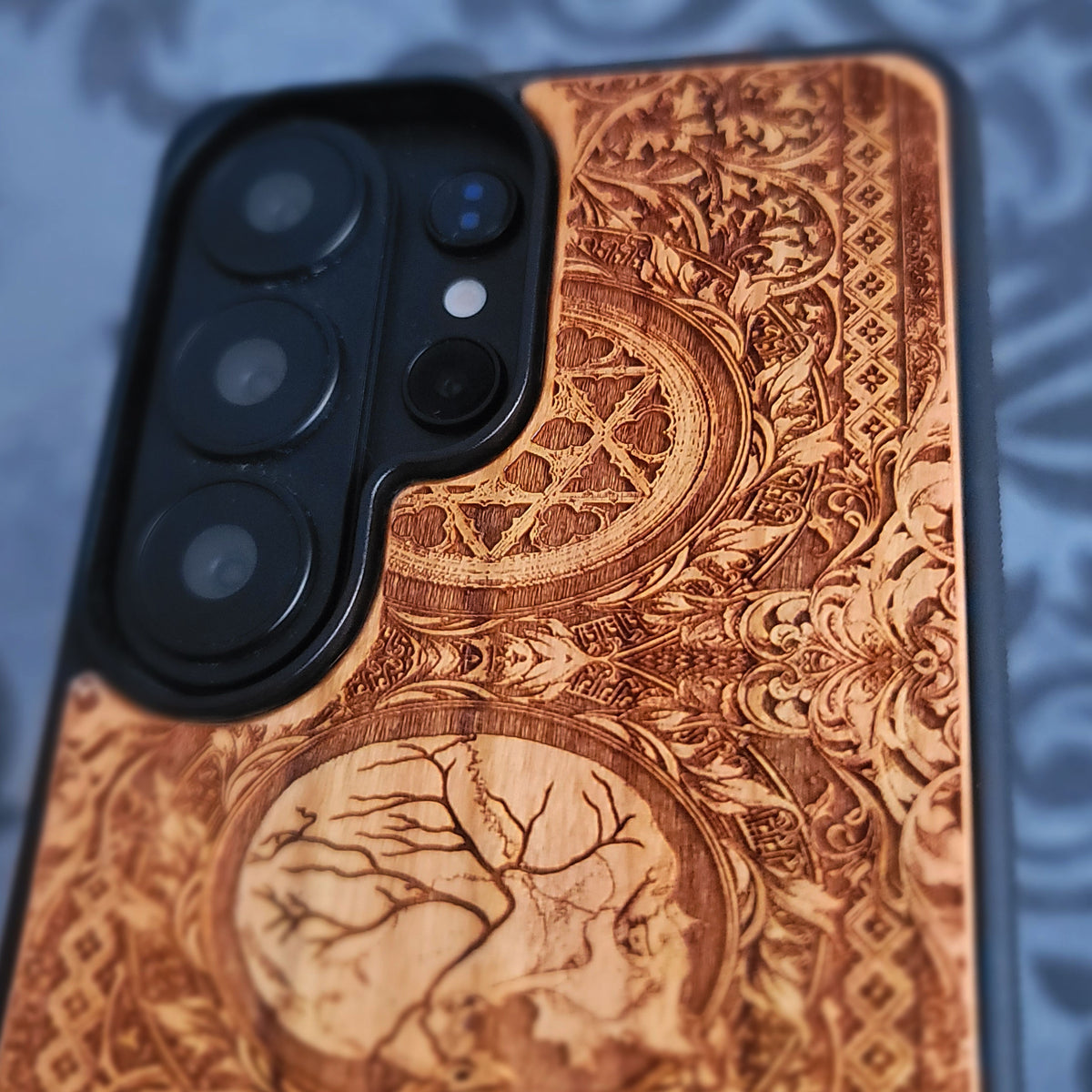 Spine - Wood Phone Case