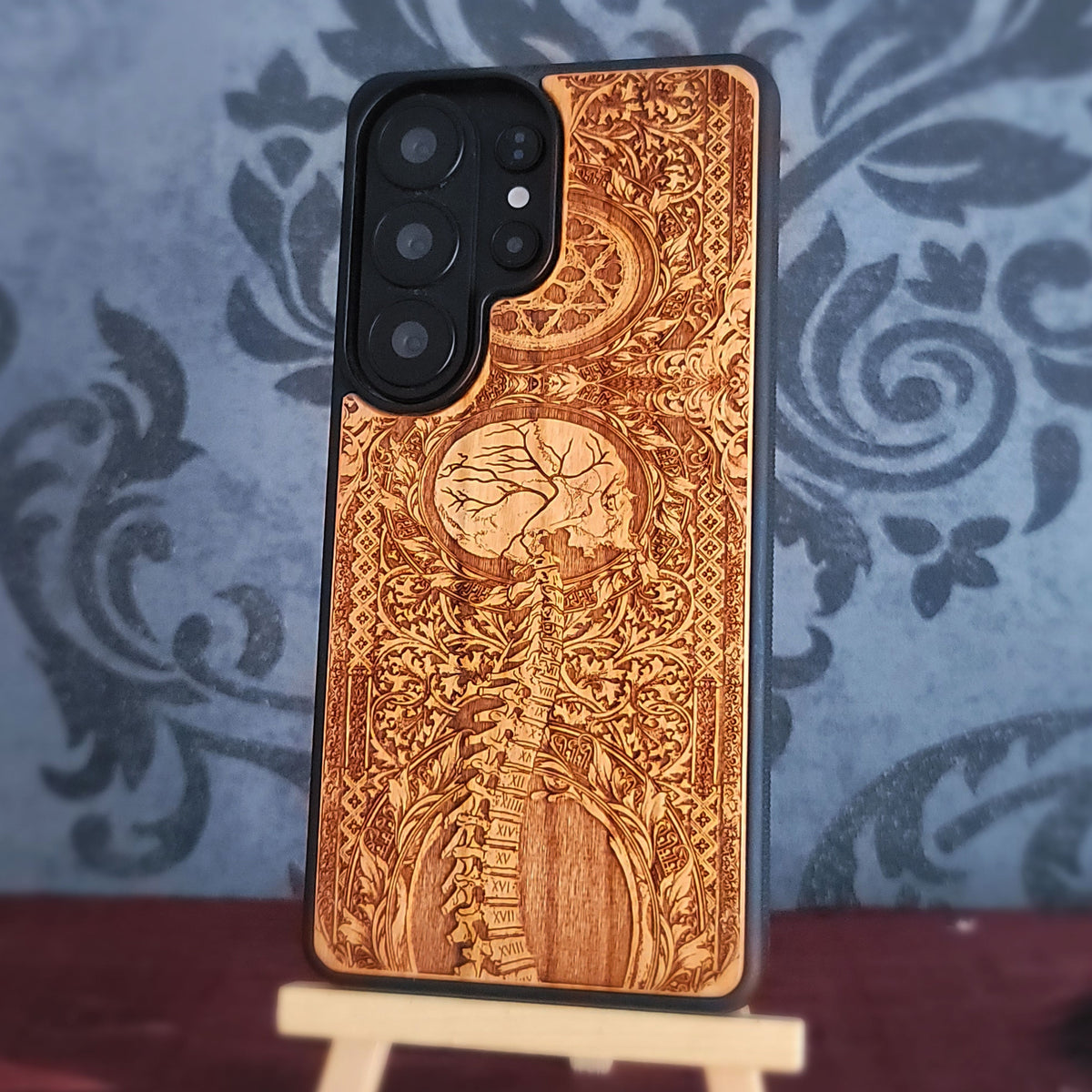 Spine - Wood Phone Case
