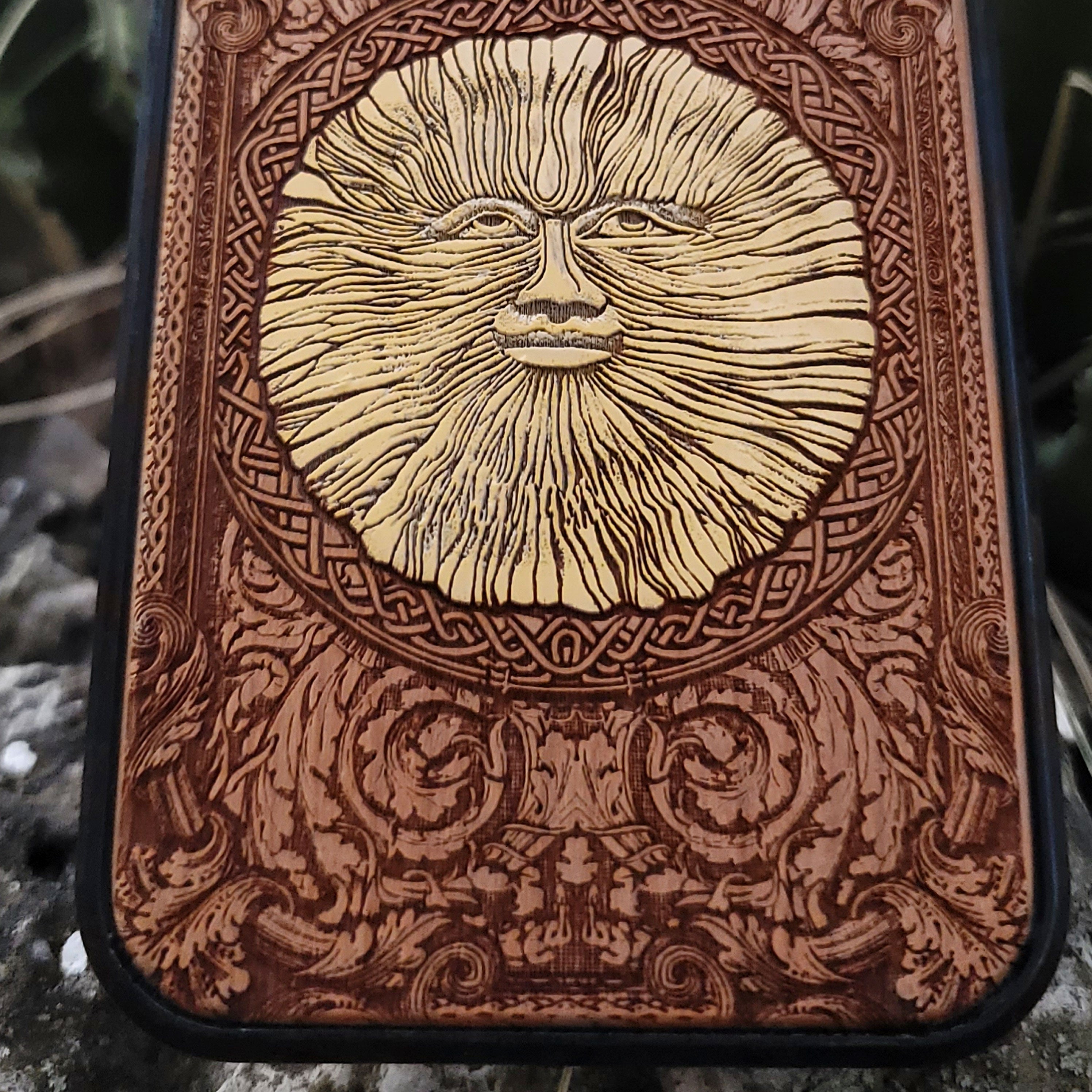 The Wicker Man Wood Phone Case Painted
