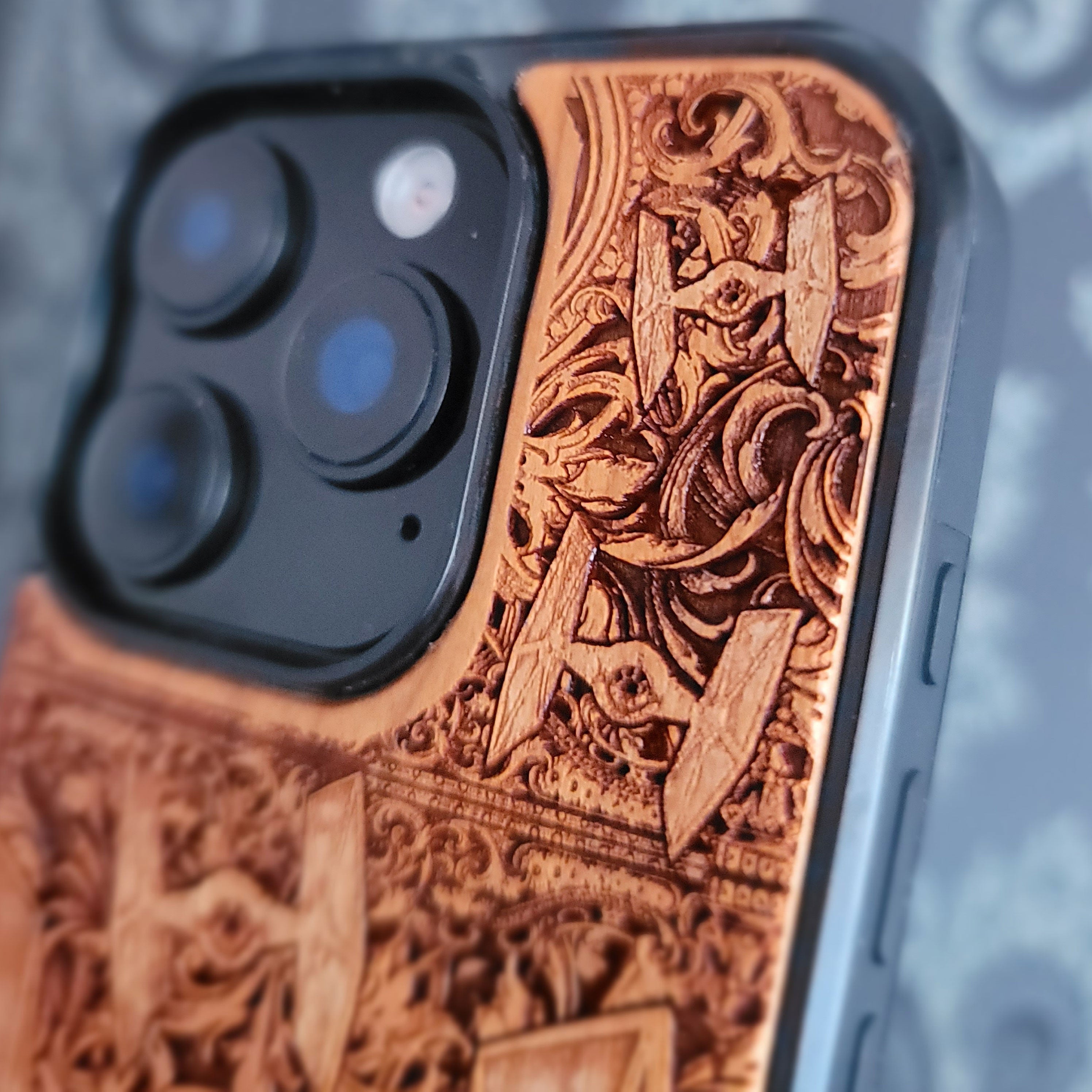 TIE Fighter Star Wars - Wood Phone Case