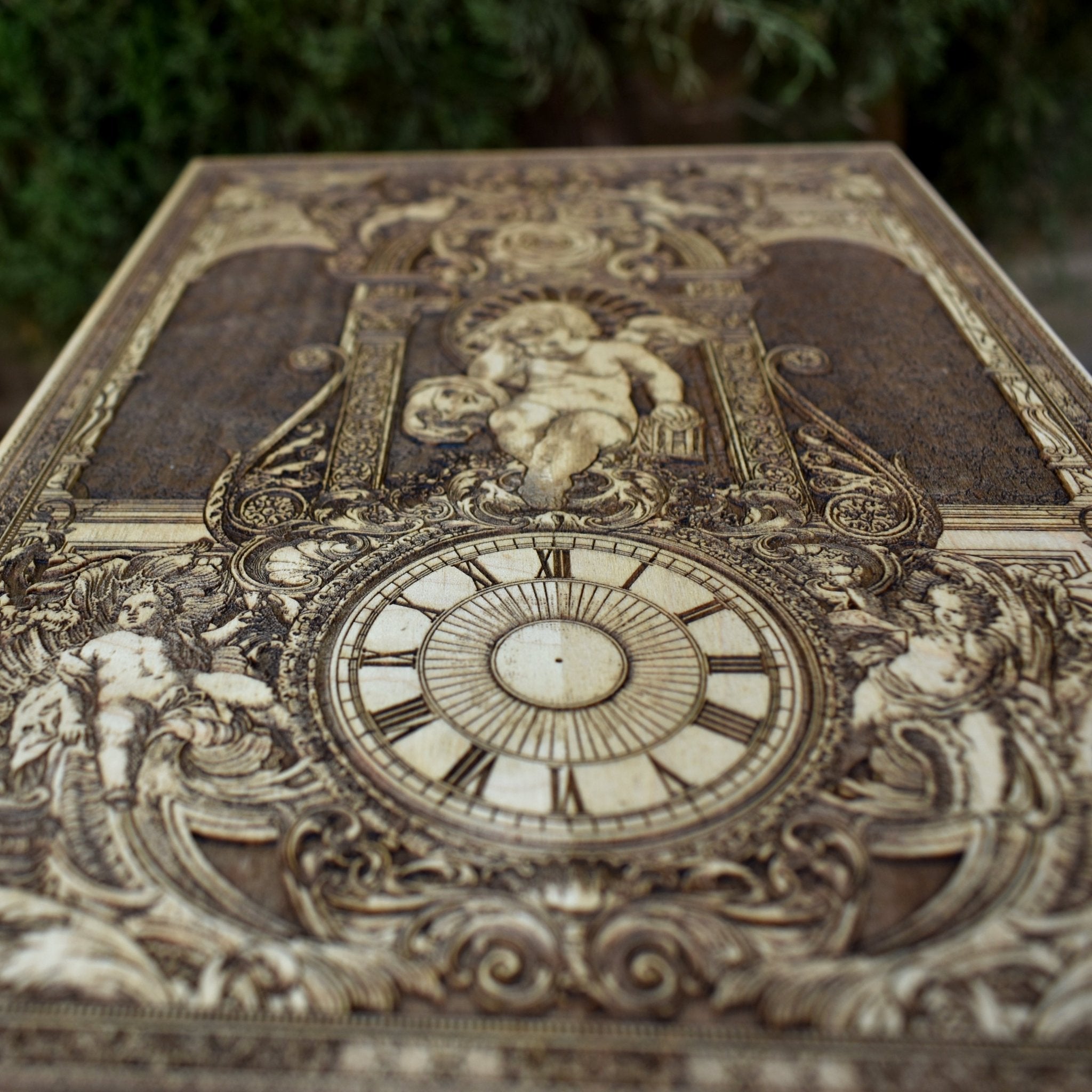 Gothic Time Clock - Medium