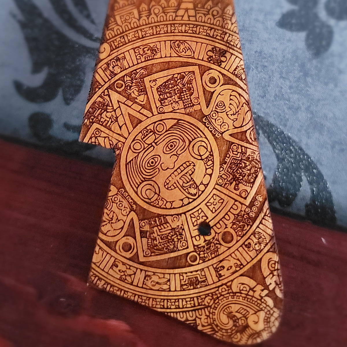 Gibson Les Paul Pickguard -Aztec Calendar