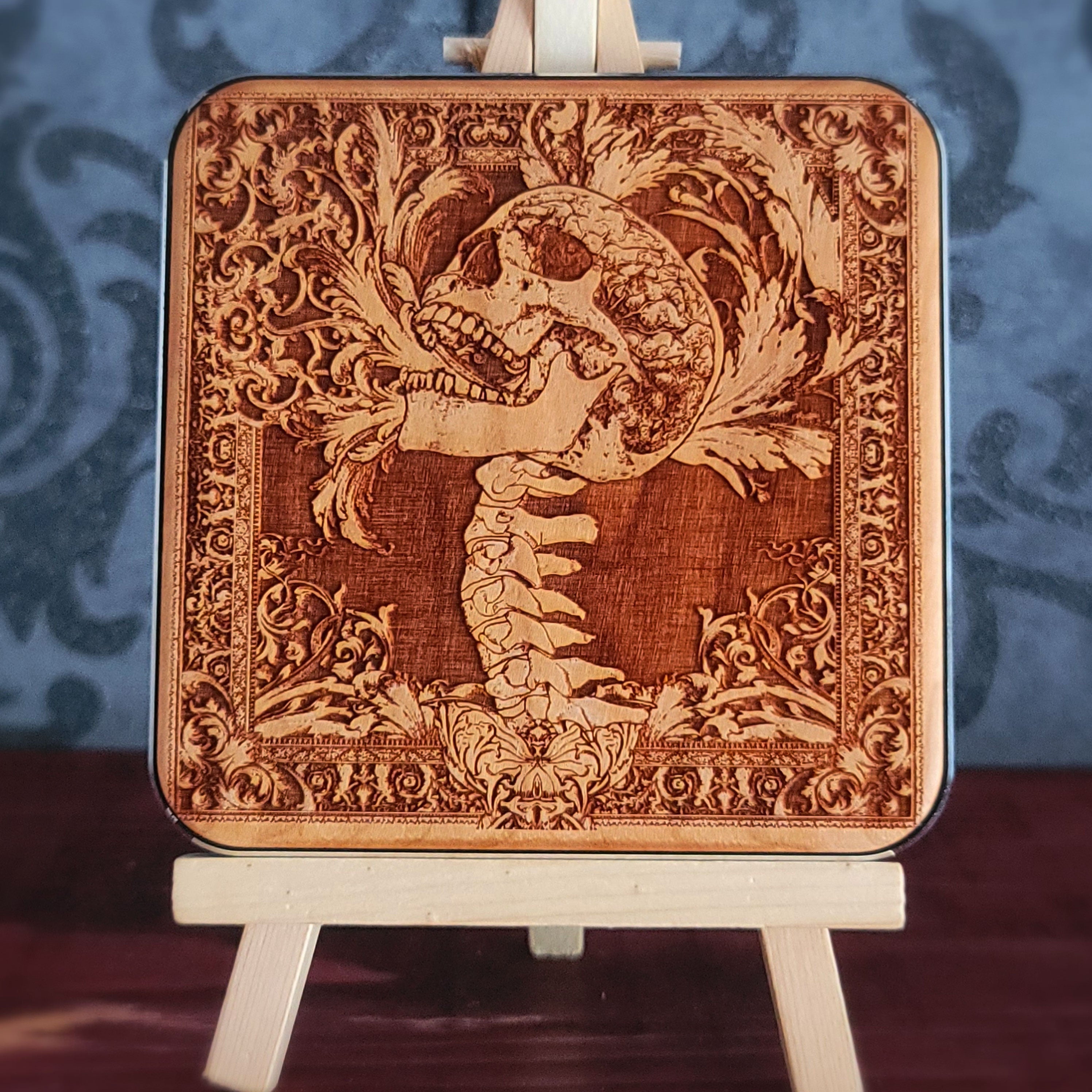 Cargador inalámbrico Scream Wood