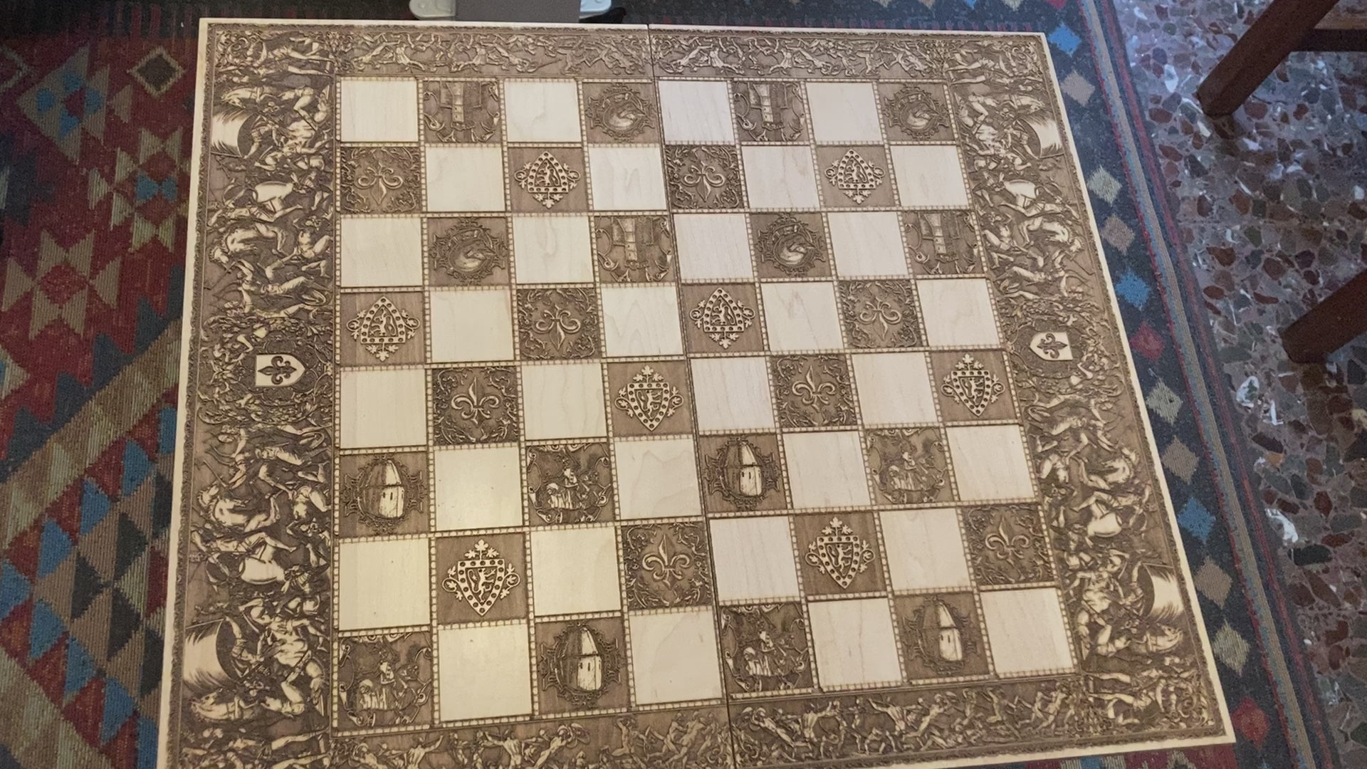 War Chess Board - Tournament Size