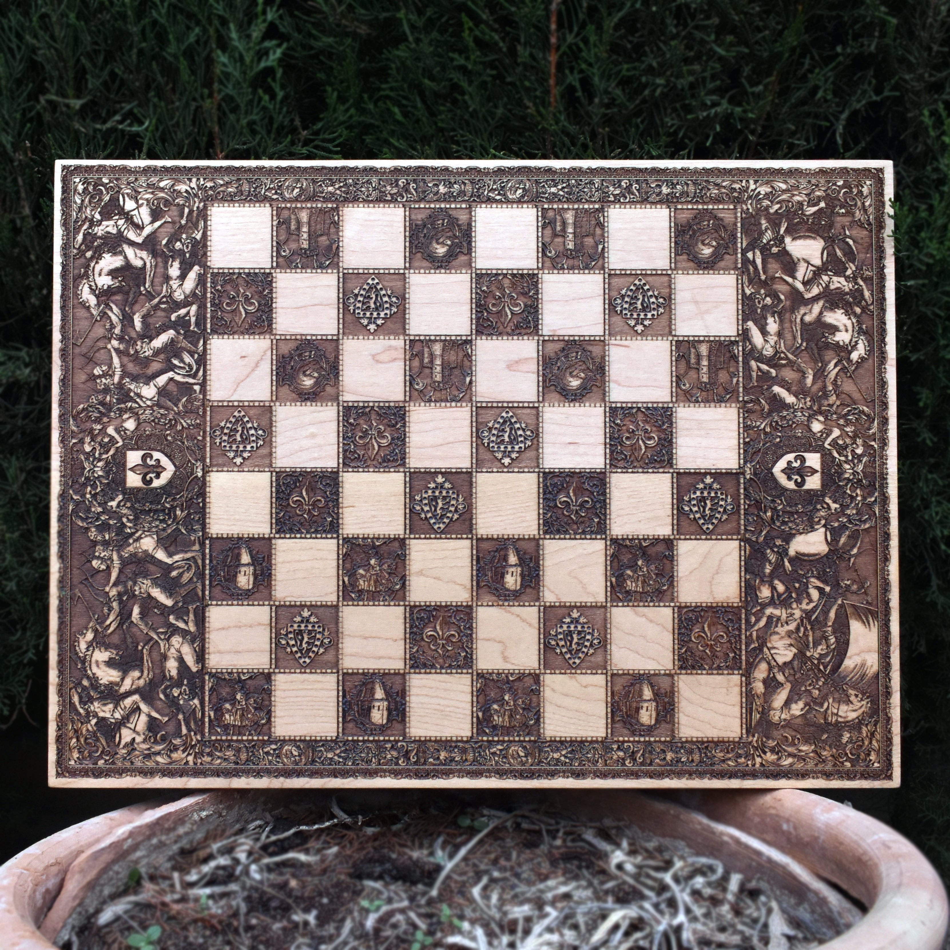 chess board handmade