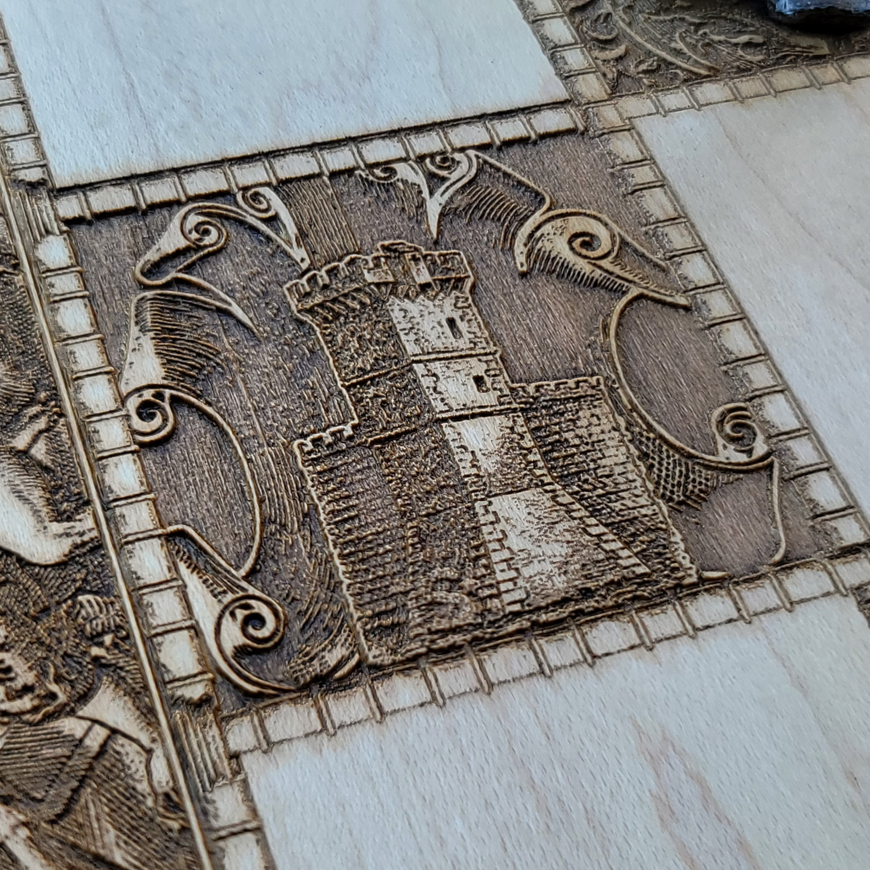 War Chess Board - Tournament Size