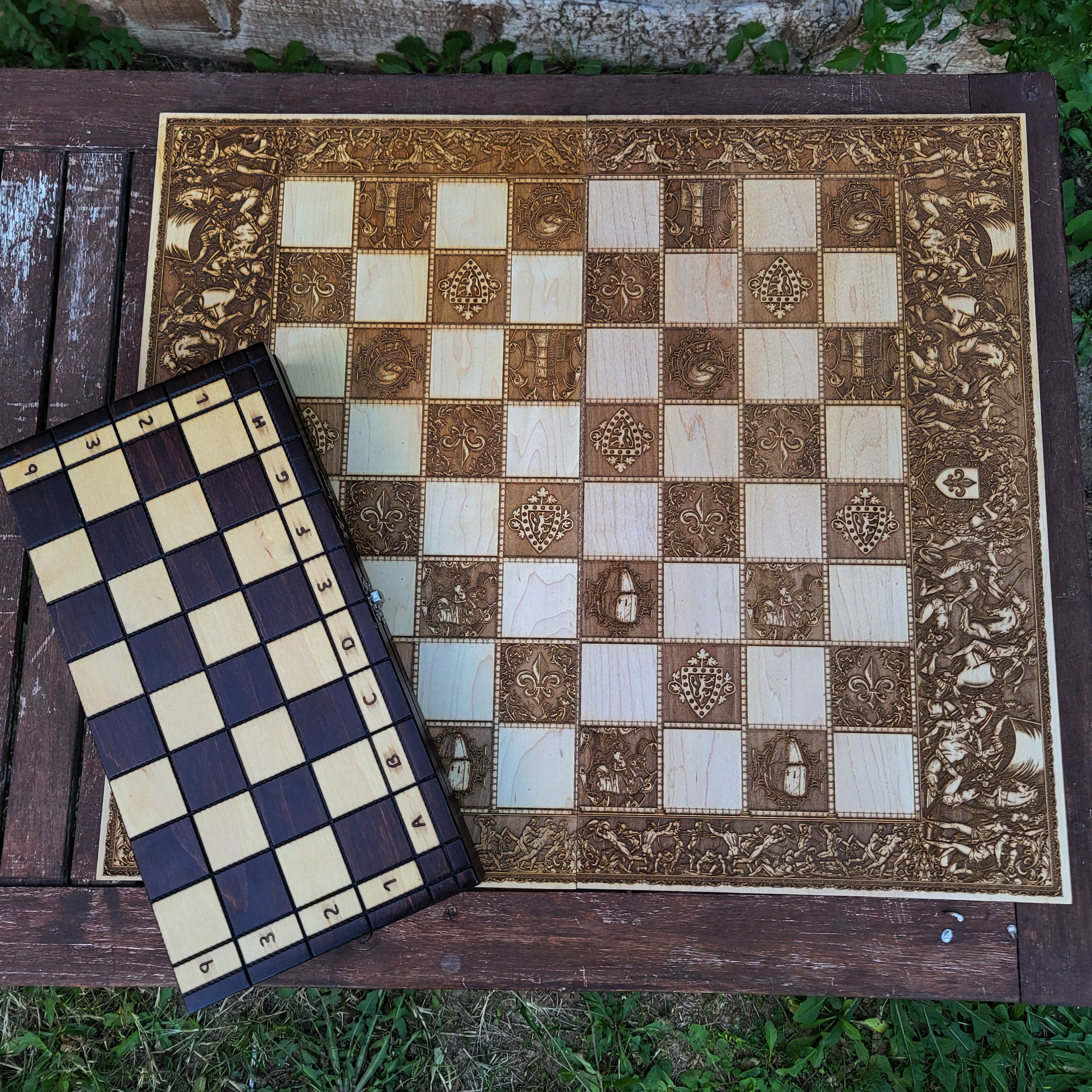 War Chess Board - Tournament Size
