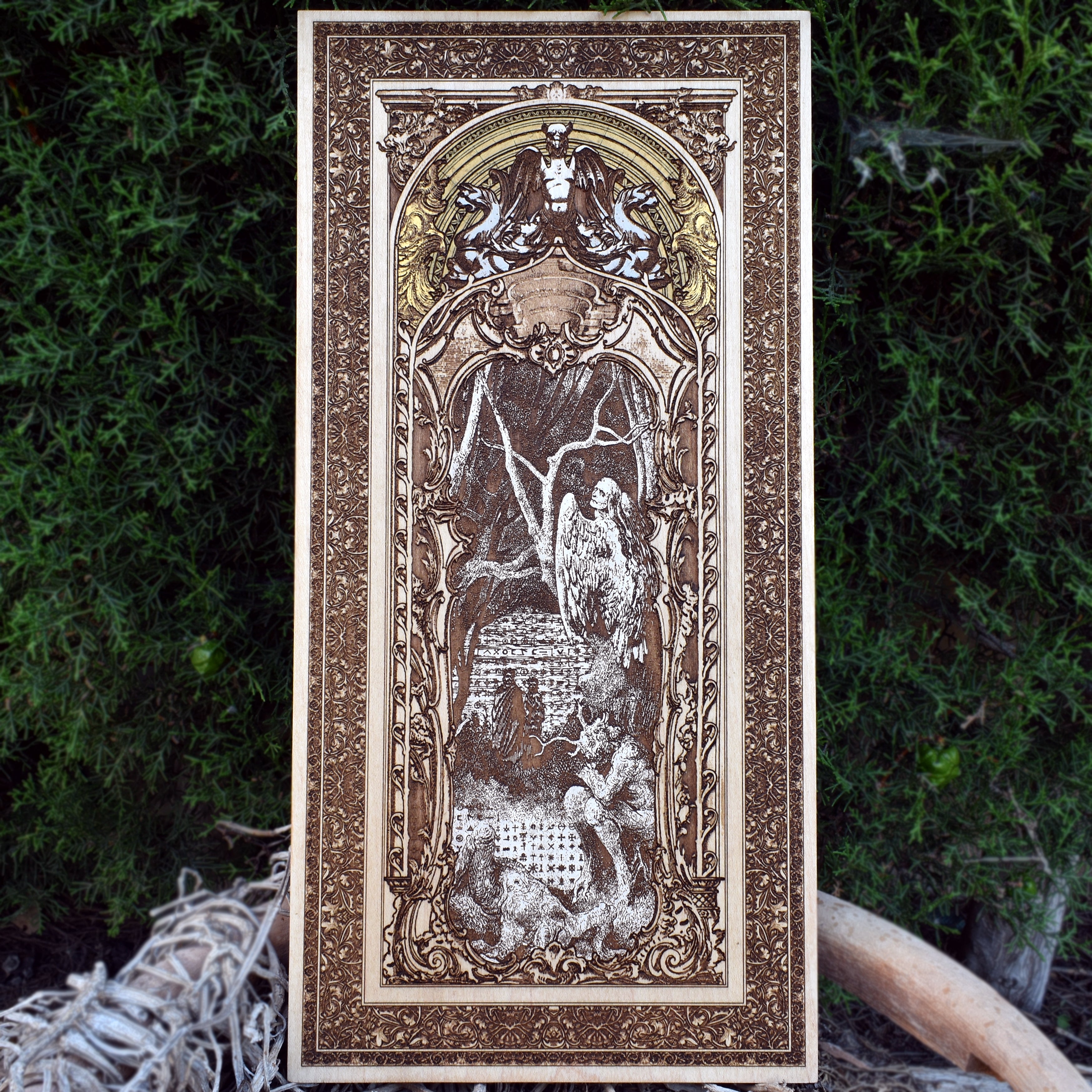 Hell Gate II Art - Triptych