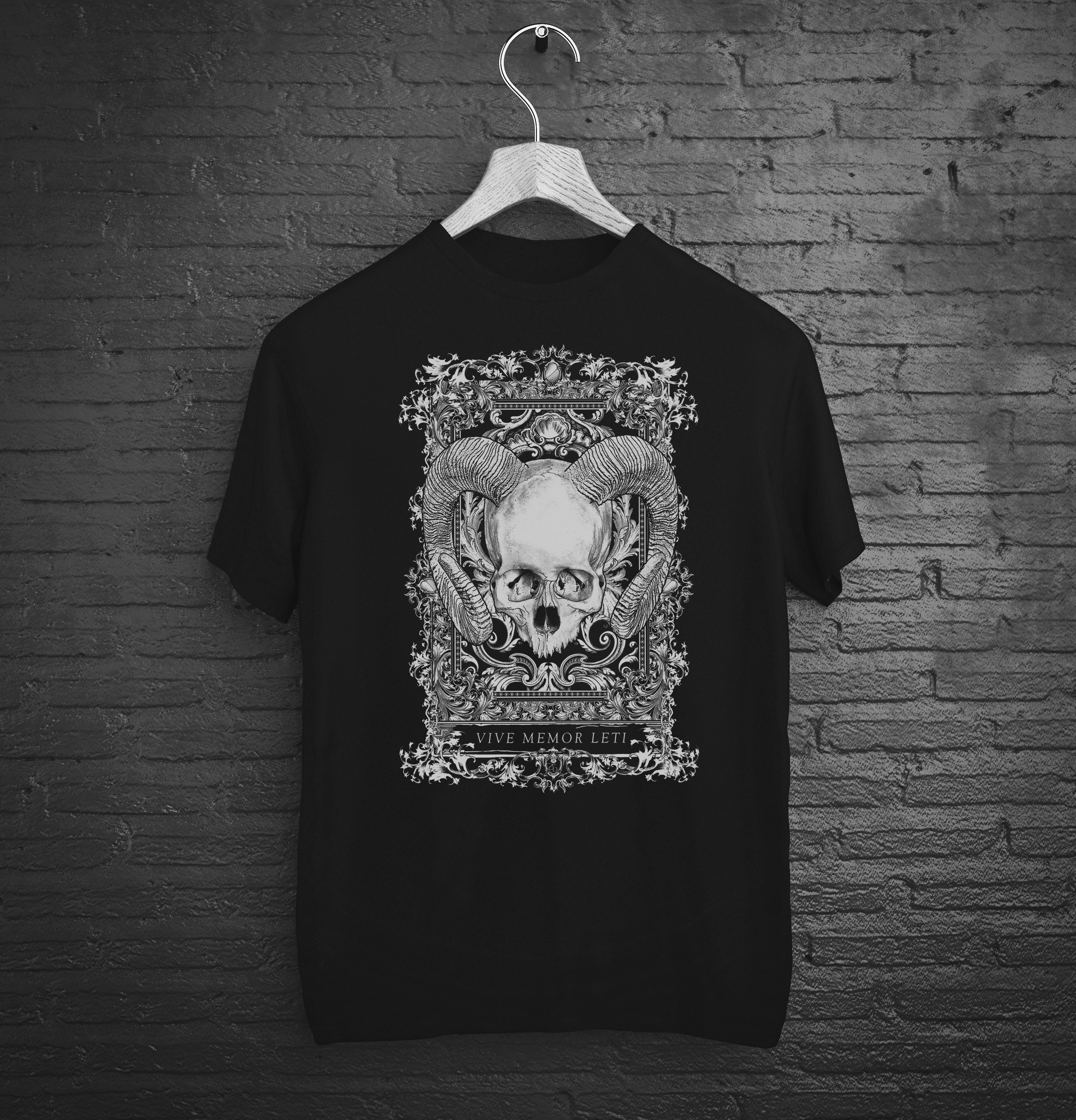 Black Spooky Shirt