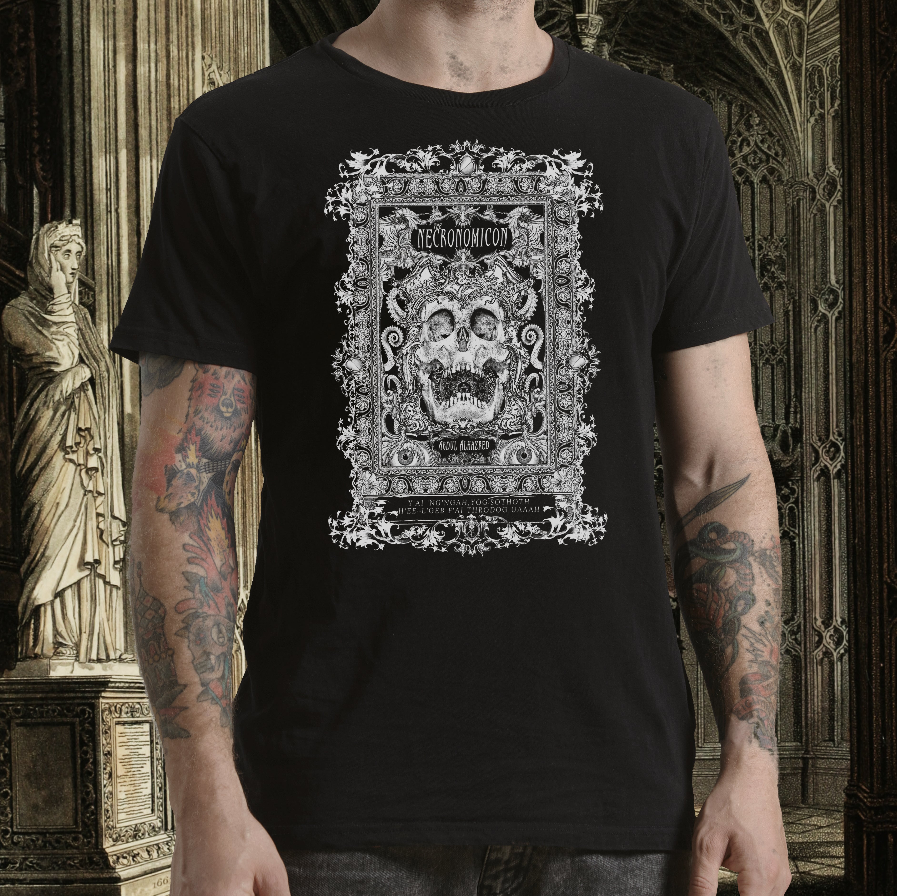 necronomicon tee for men