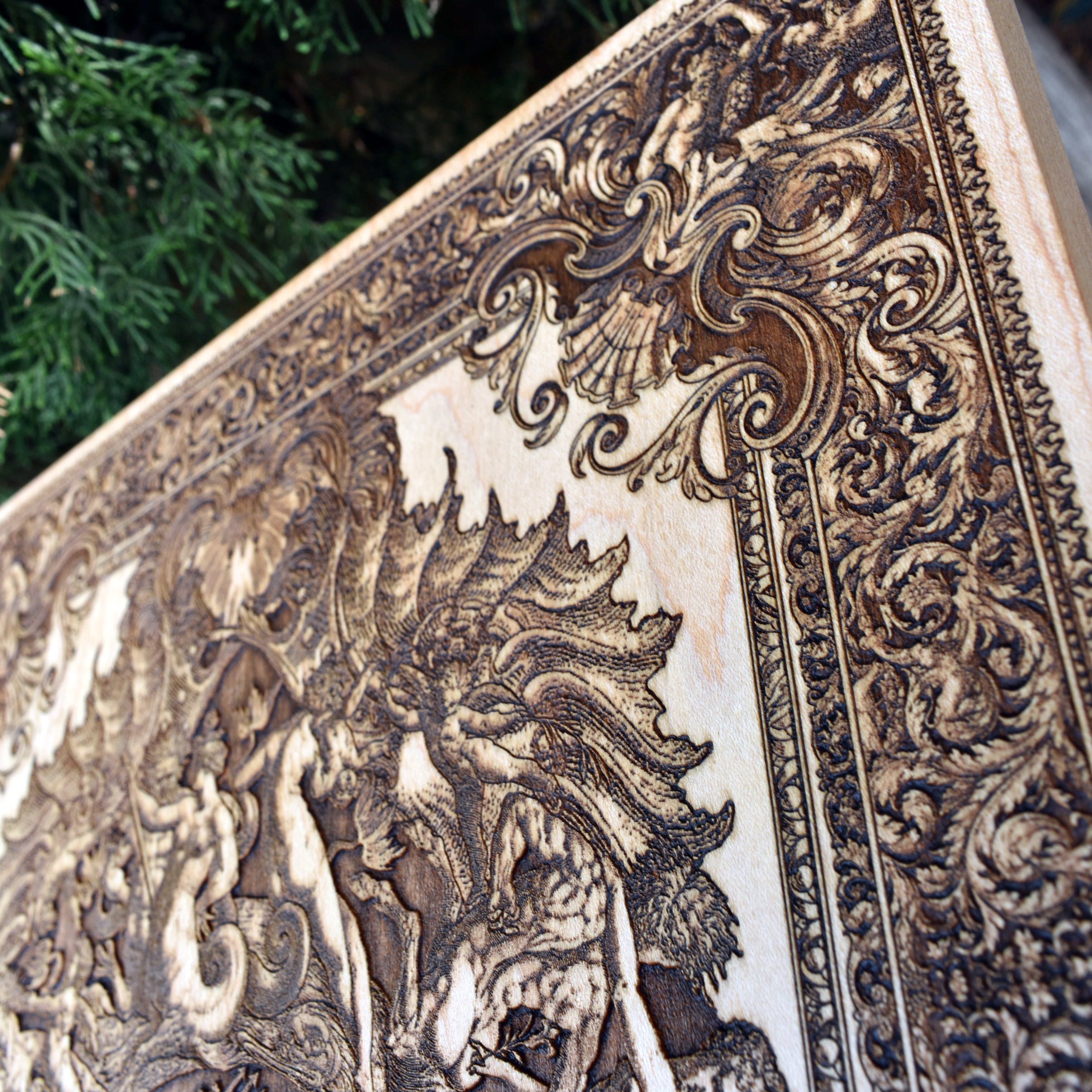 Large Neptune wall art for nautical home or beach house decor