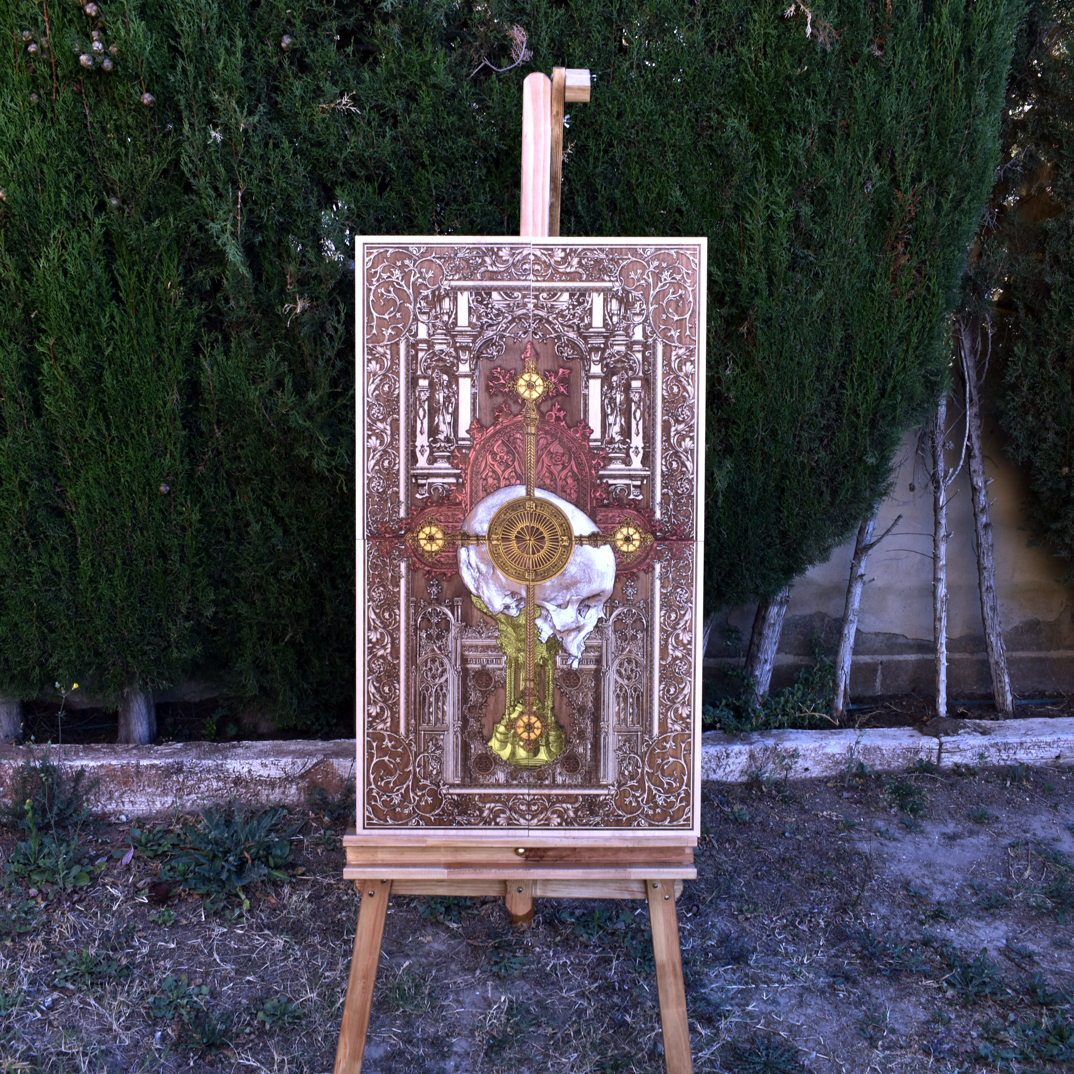 Religion  - Mega Large - 4 Wood Pieces