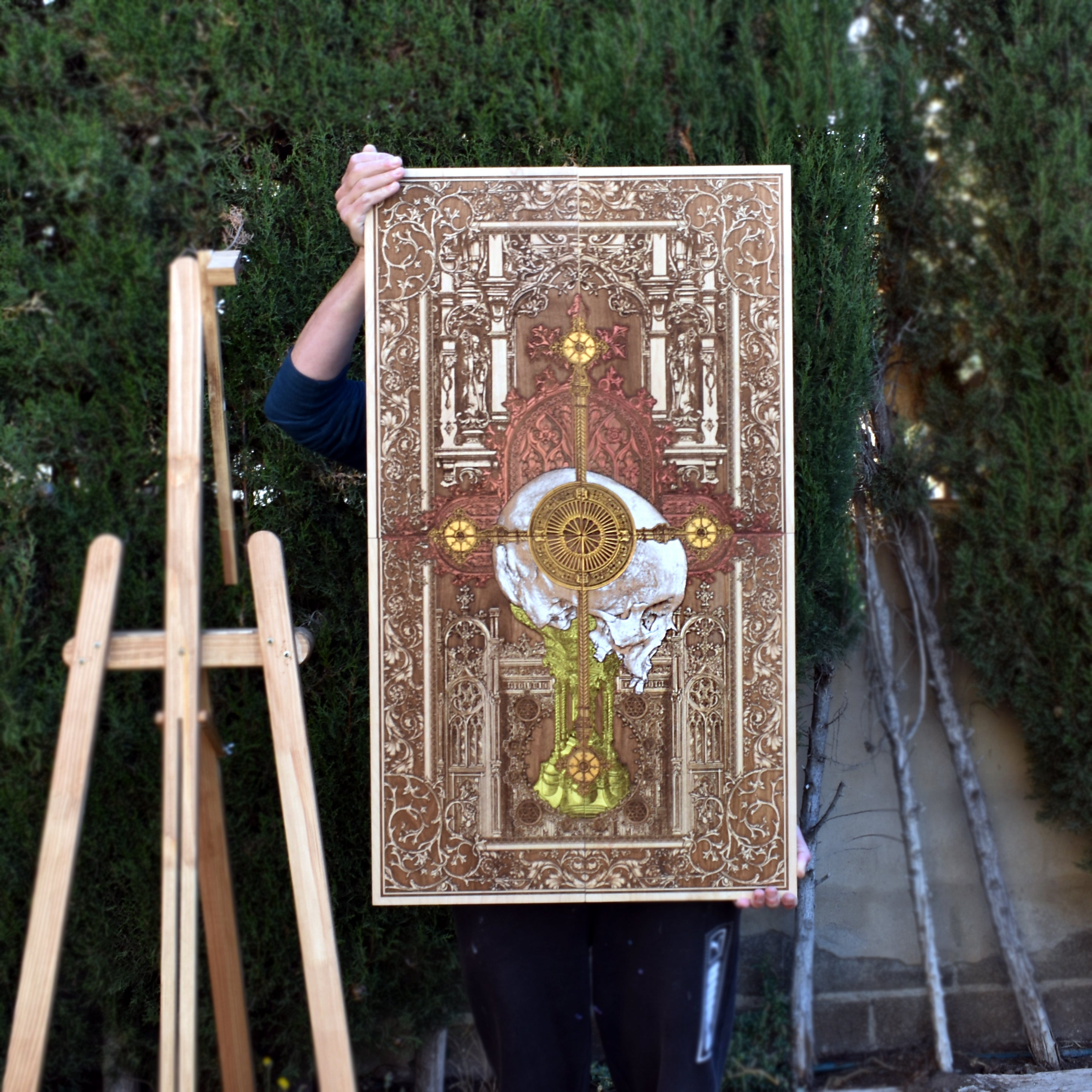 Religion  - Mega Large - 4 Wood Pieces