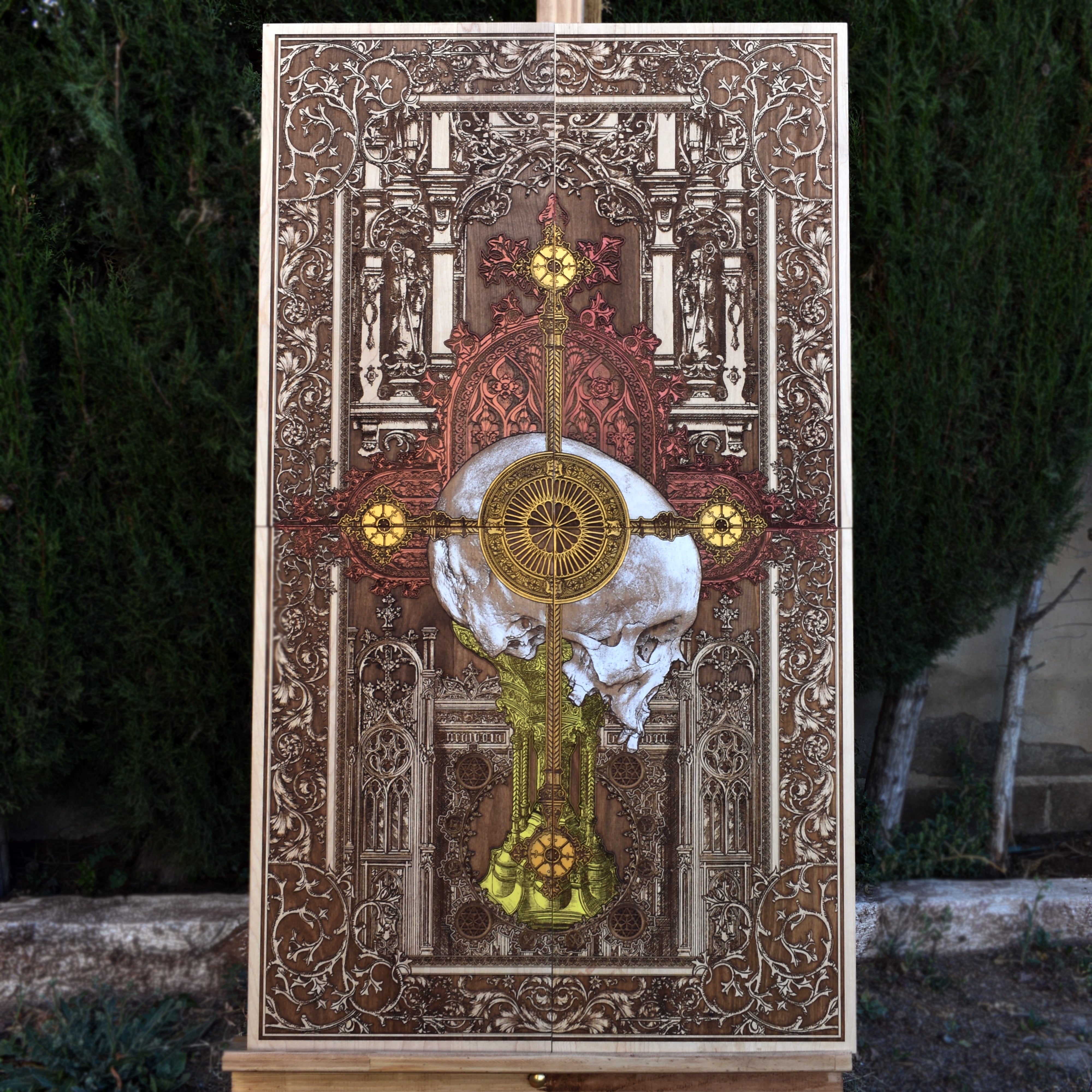Religion  - Mega Large - 4 Wood Pieces