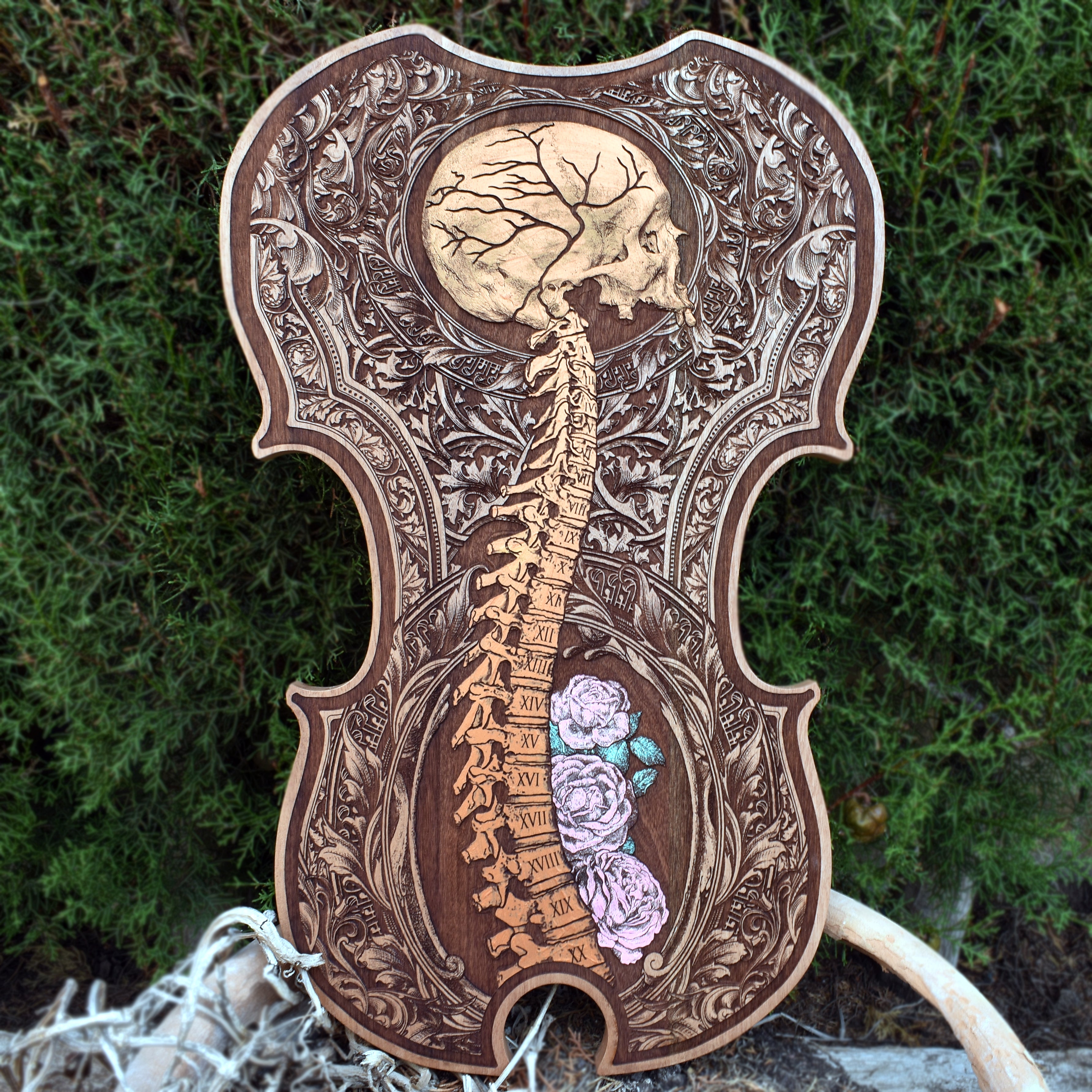 Copper Bone Spine - Violin - Limited Edition