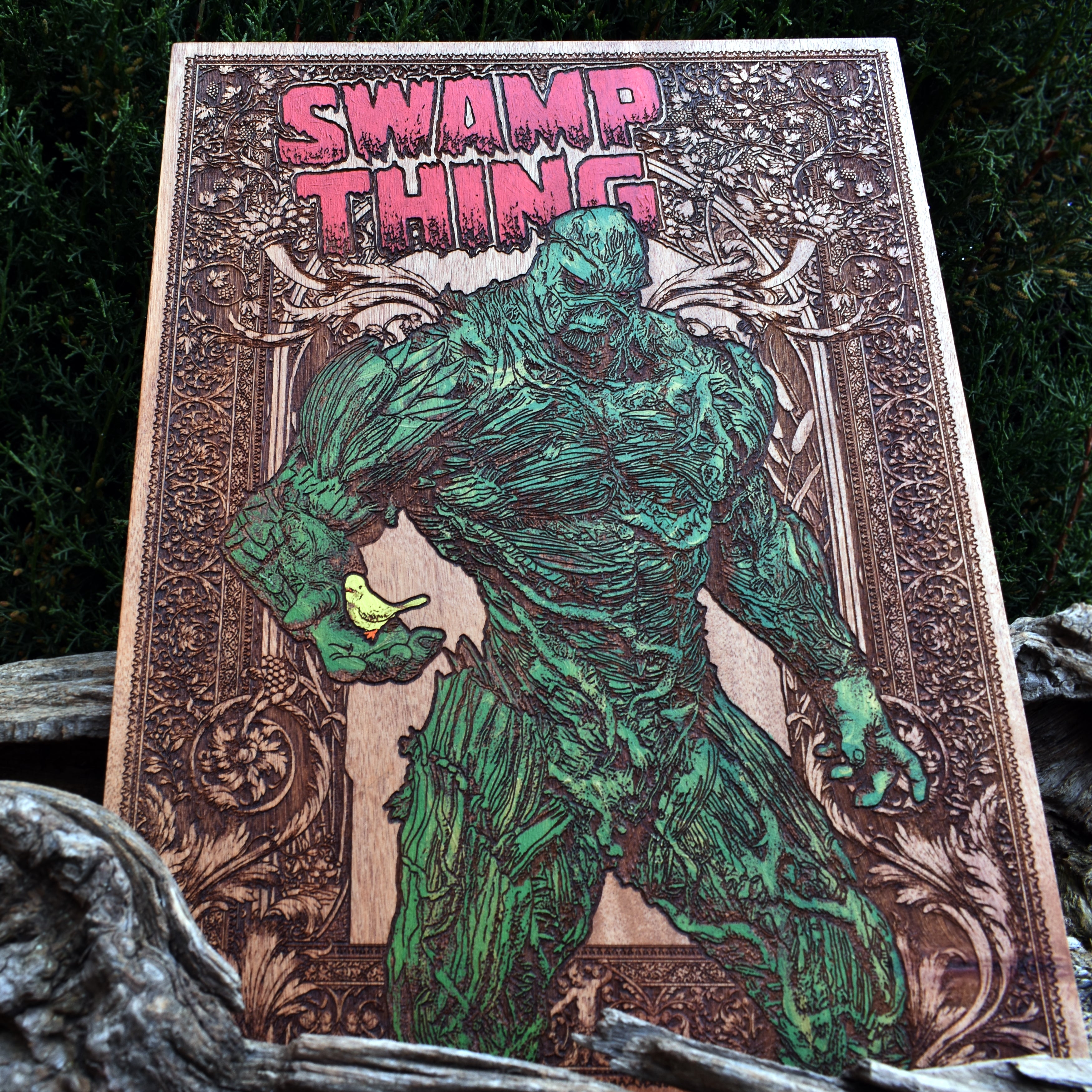 The Swamp Thing Monster Creature - Large