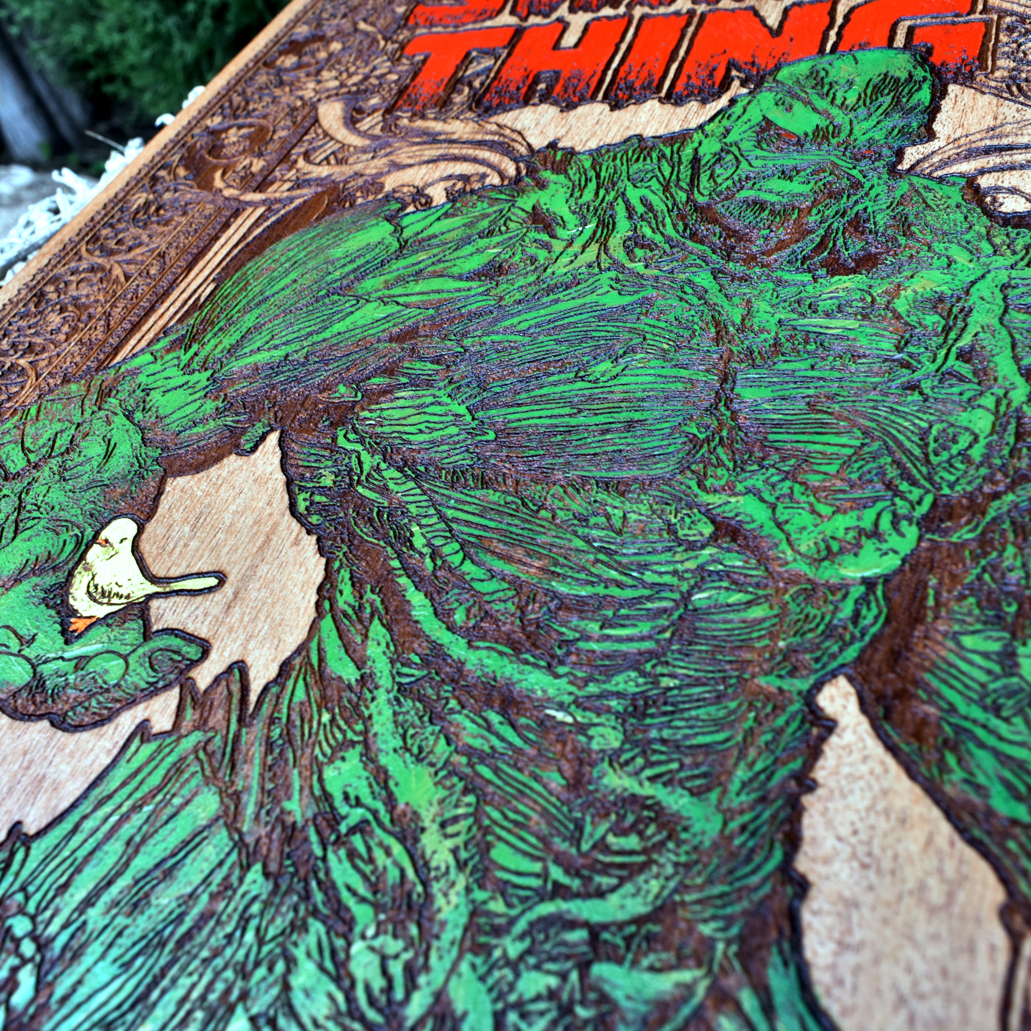 The Swamp Thing Monster Creature - Large