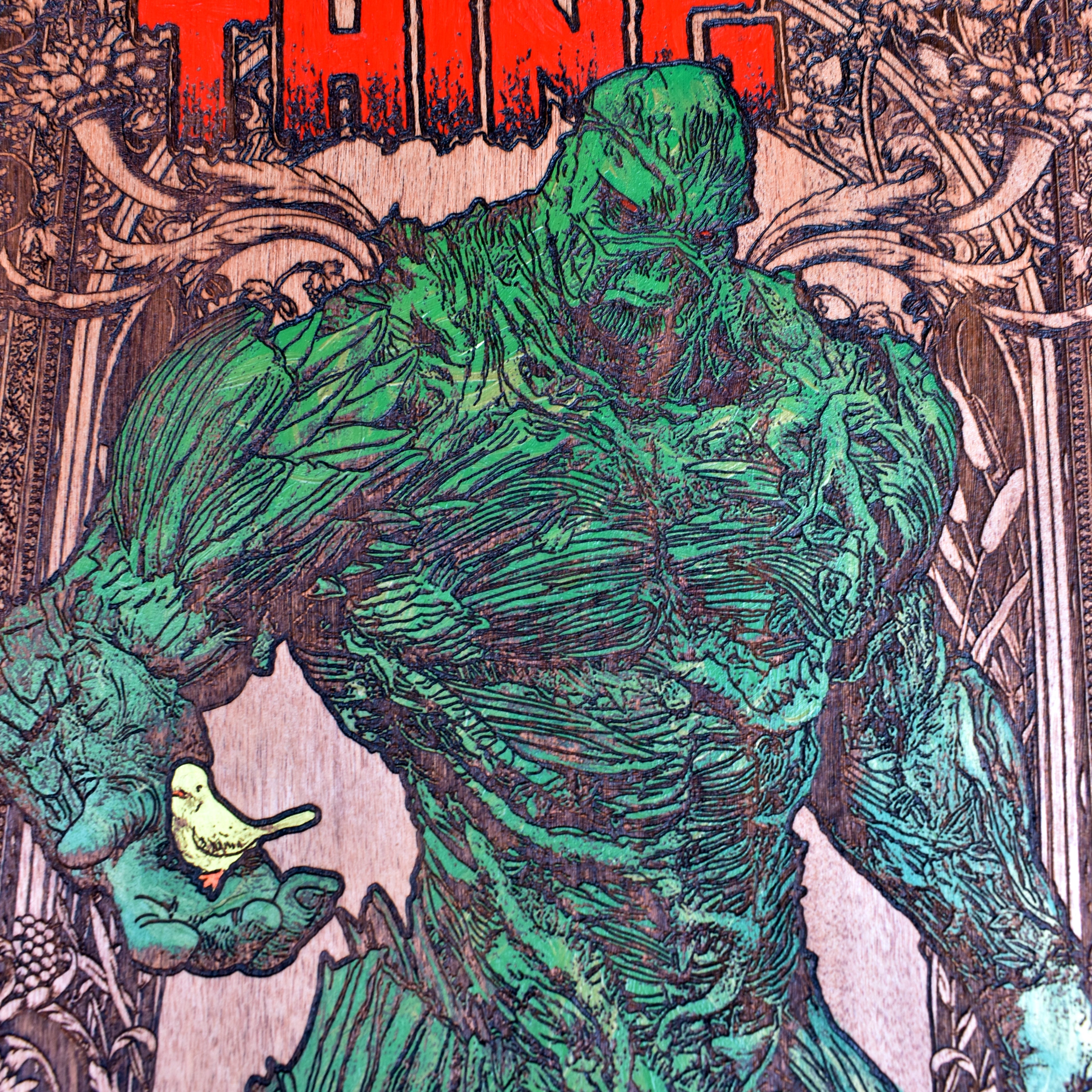 The Swamp Thing Monster Creature - Large