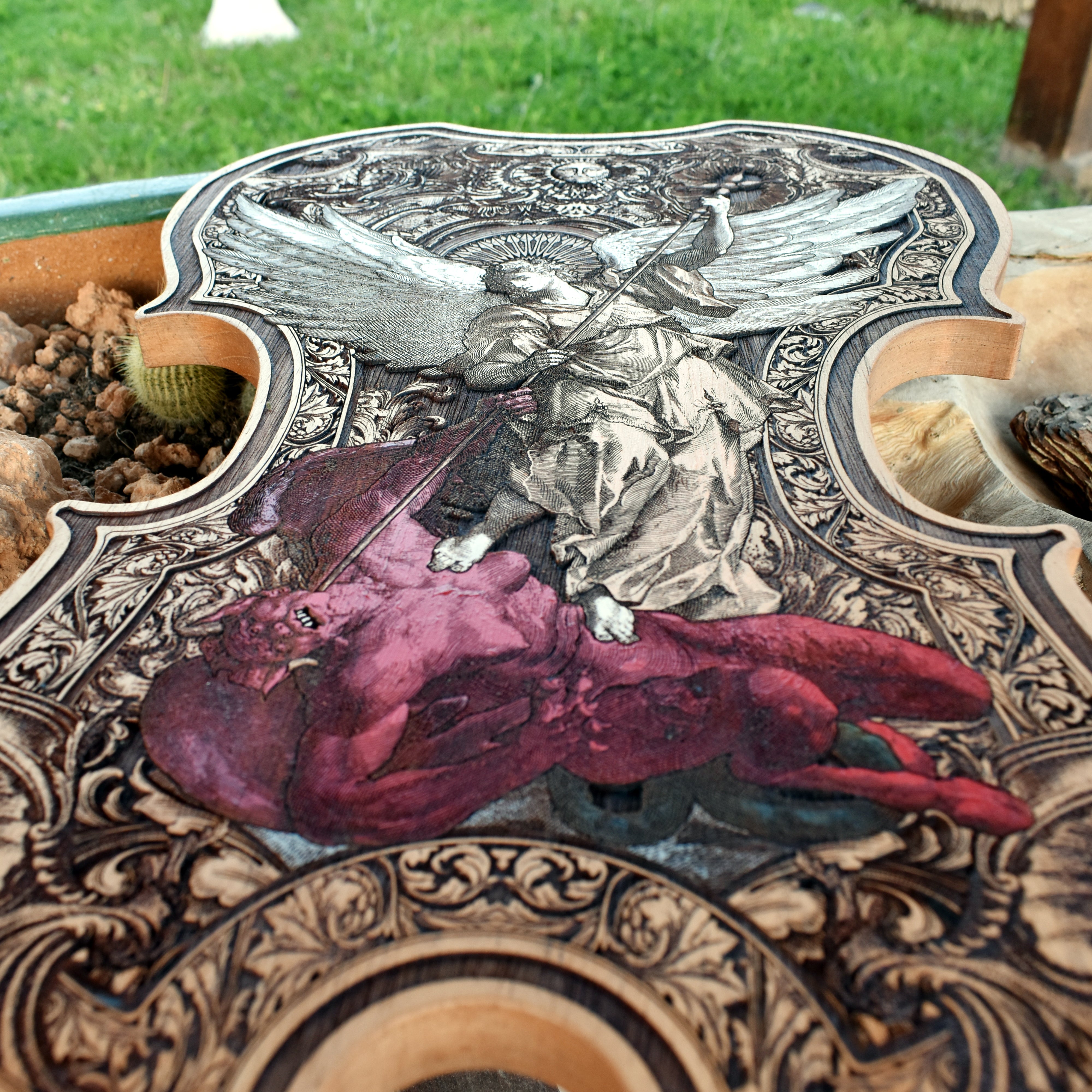 Saint Michael The Archangel Violin - Limited Edition